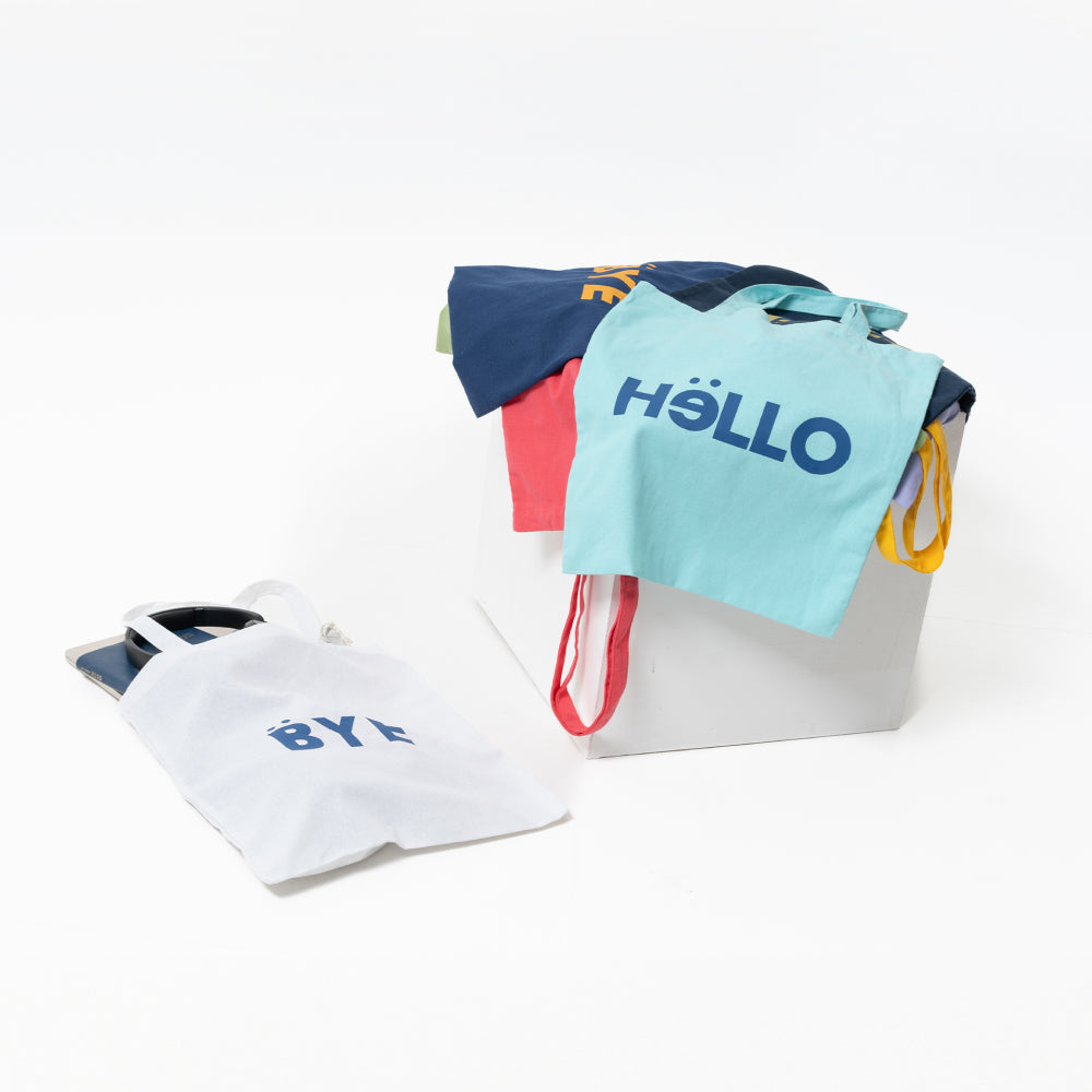 HELLO BYE トートバッグ B5080