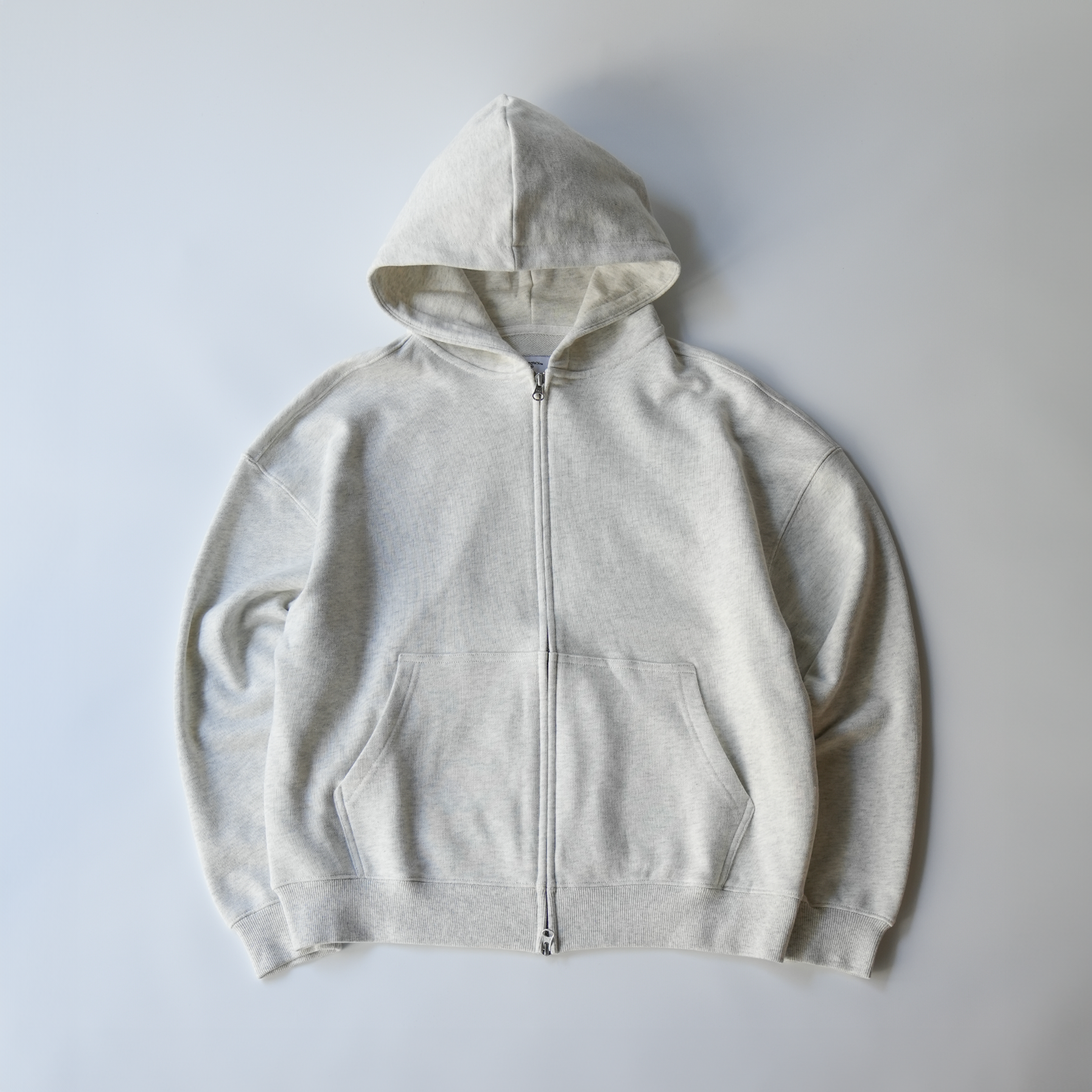 ダブルジップスウェットパーカ B5058