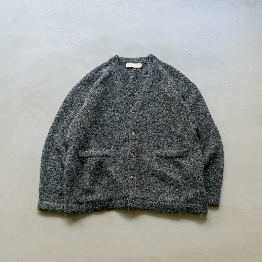 ウールブレンドカーディガン B5007