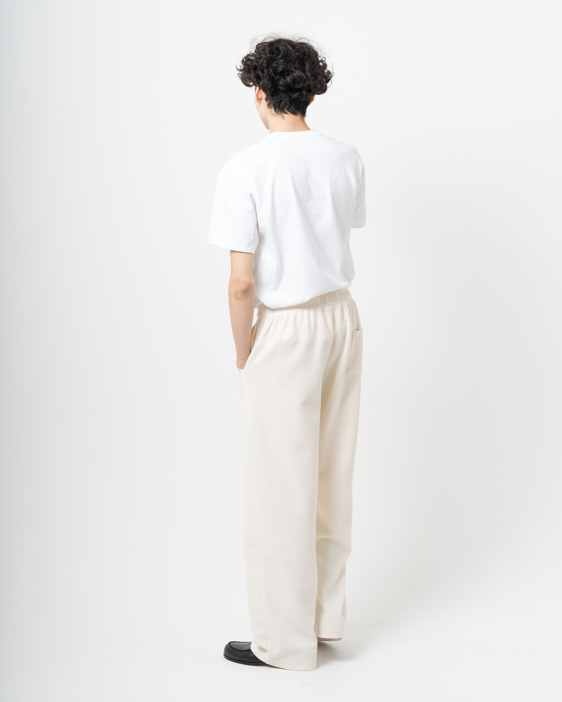 ストレートワッフルパンツ B5066