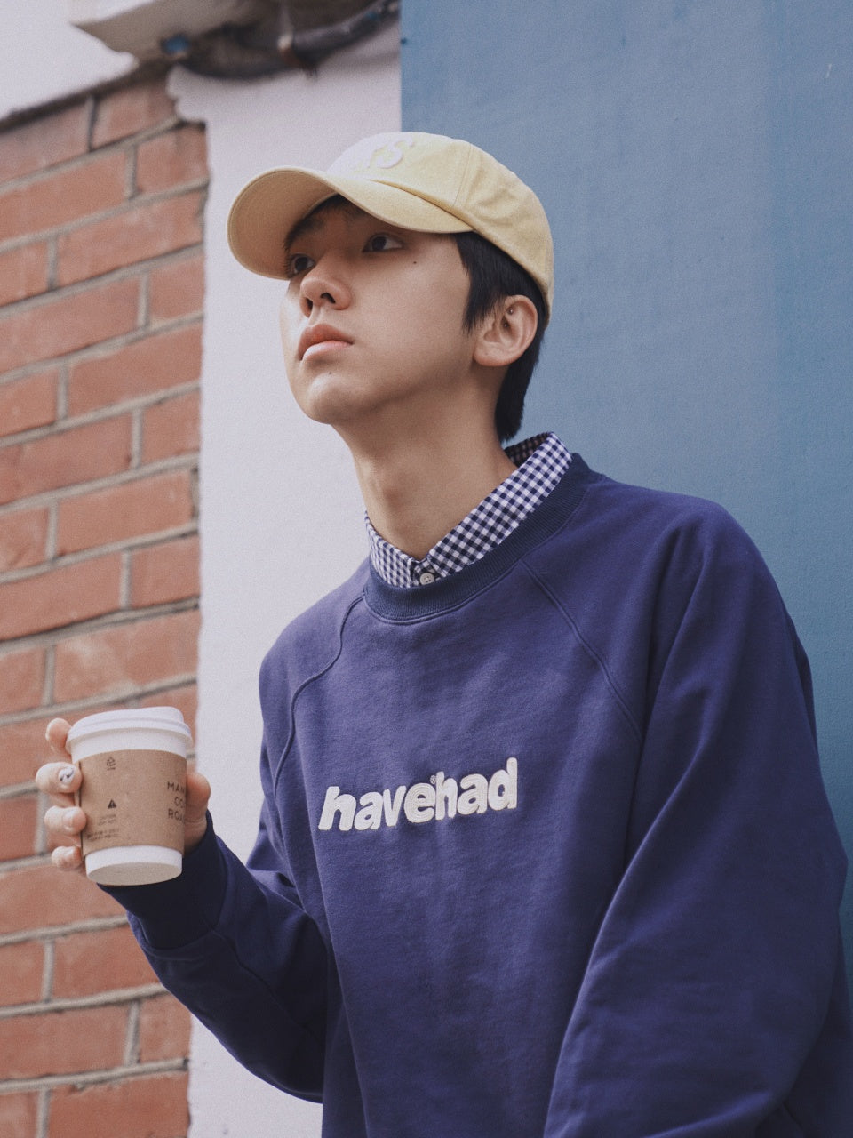 サイドポケットスウェットシャツ B4278