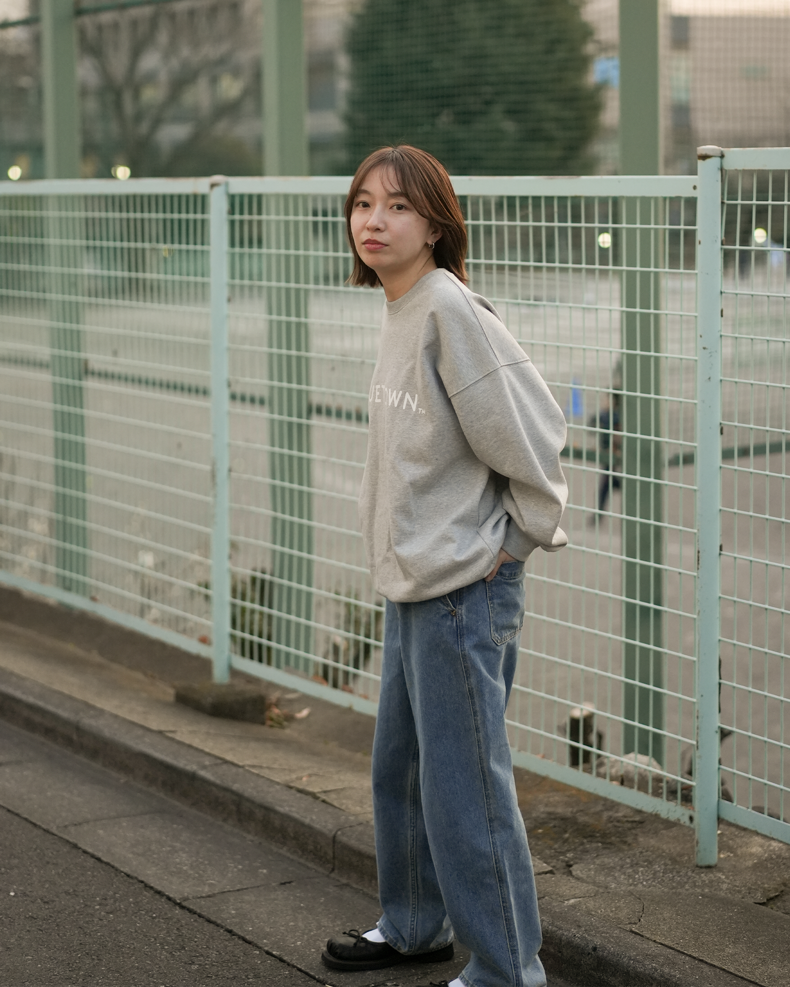 ロゴスウェットシャツ B5034