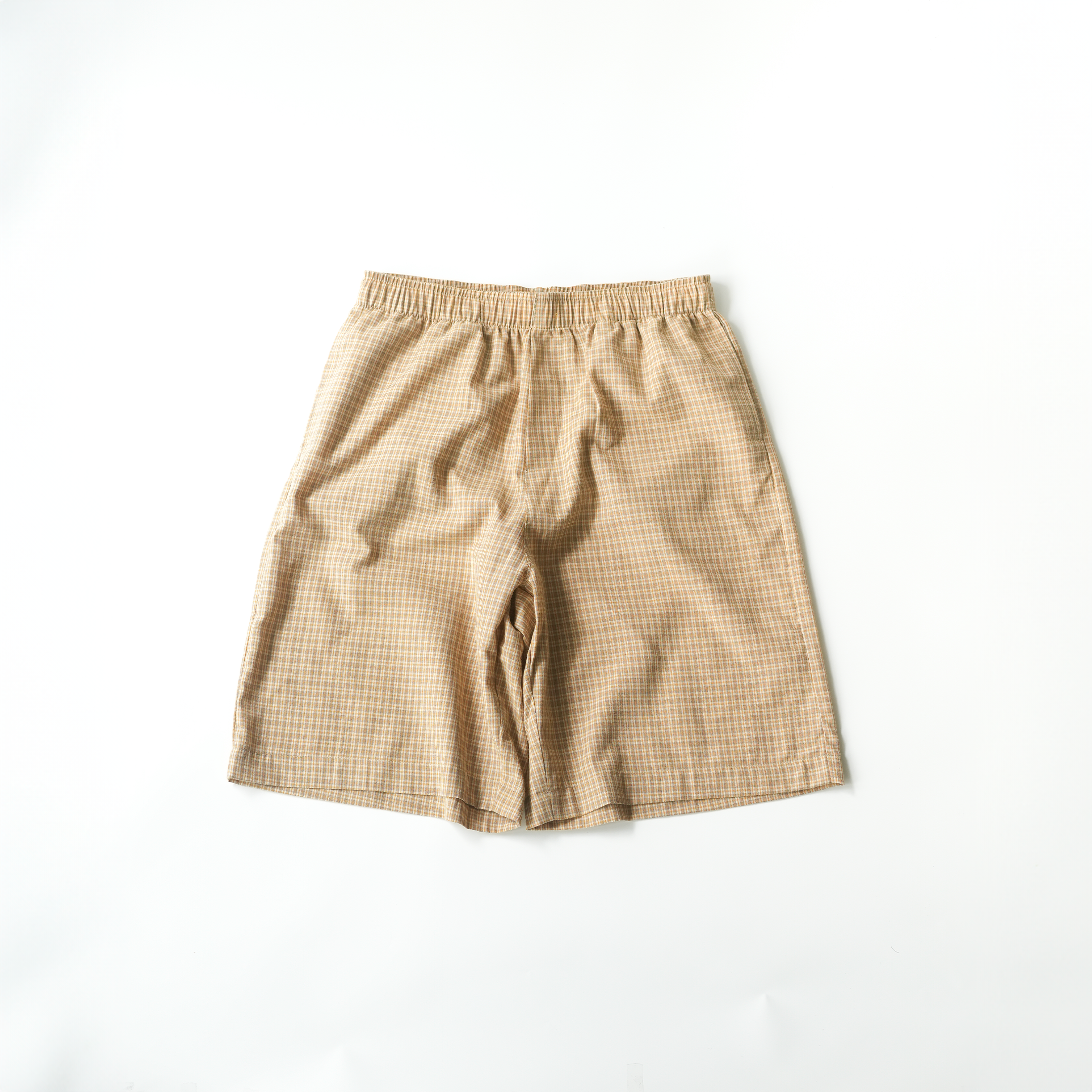 チェックハーフパンツ B5049