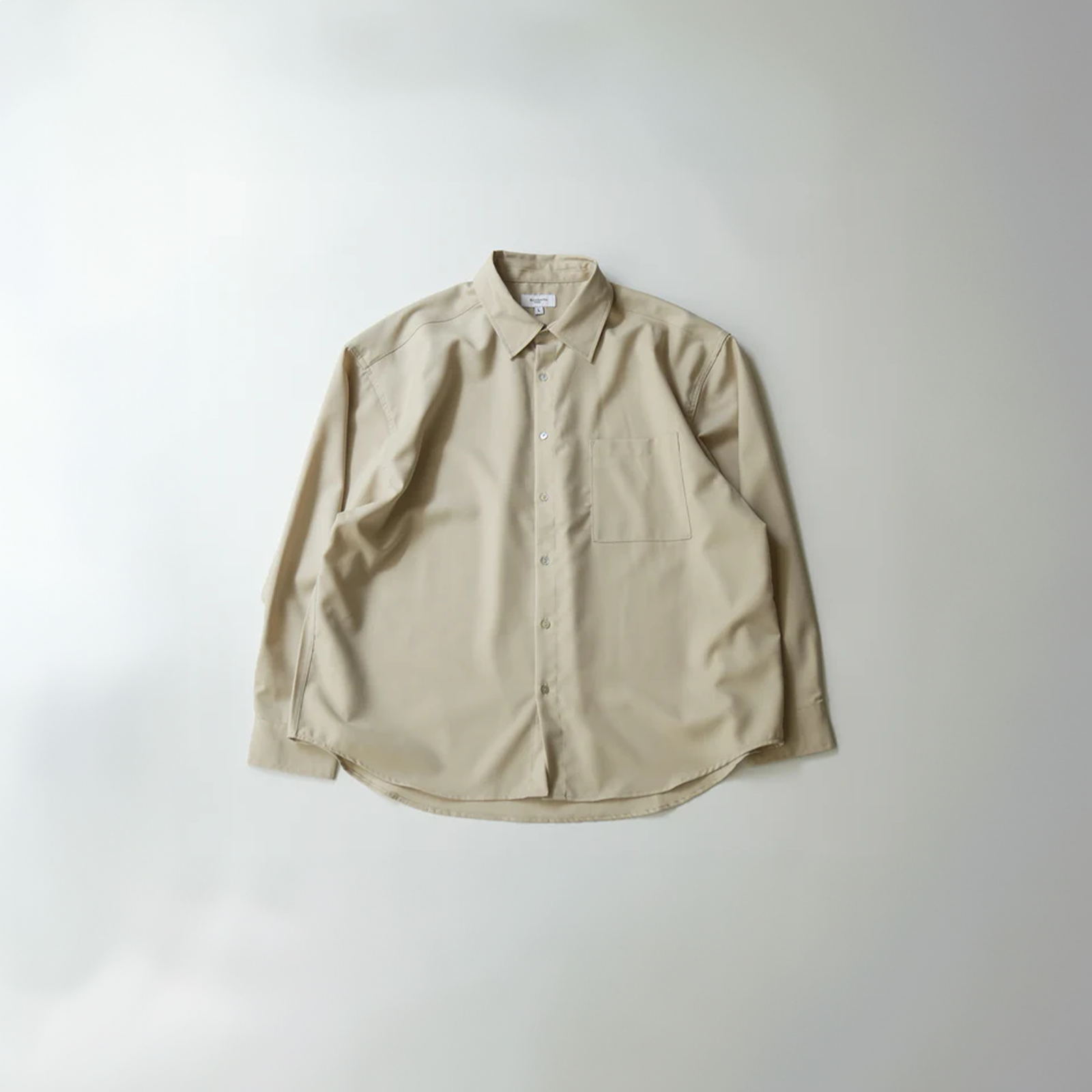 ウールブレンドシャツ B5053