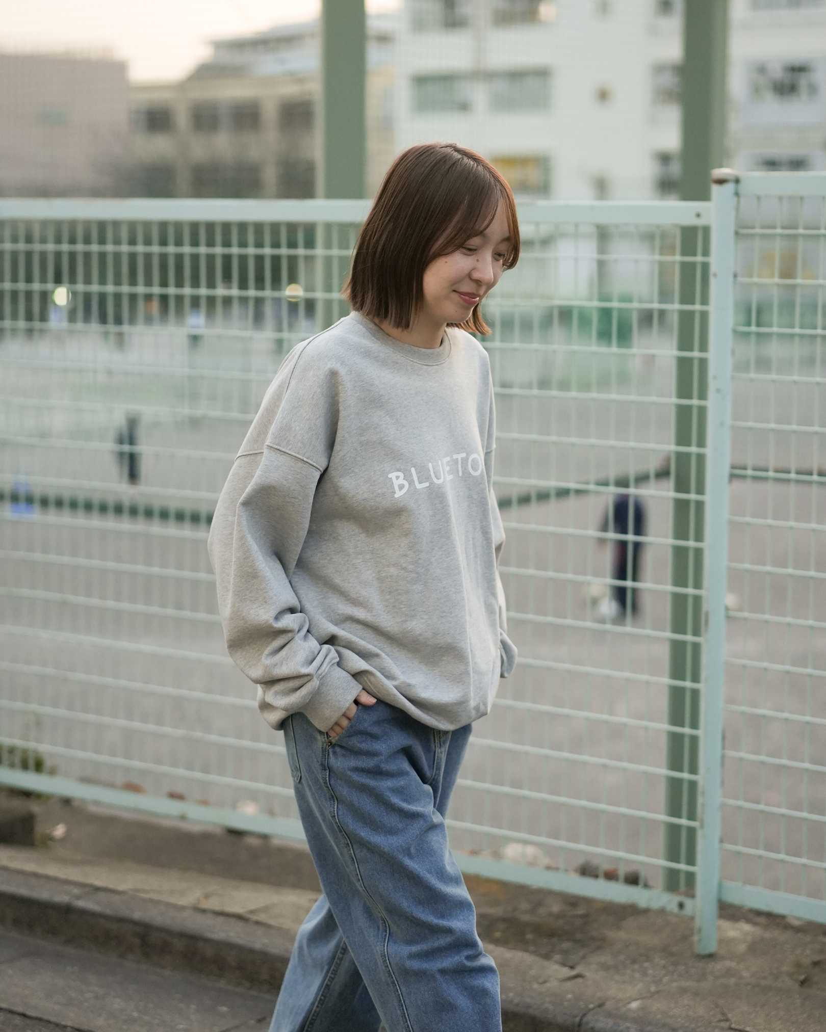 ロゴスウェットシャツ B5034