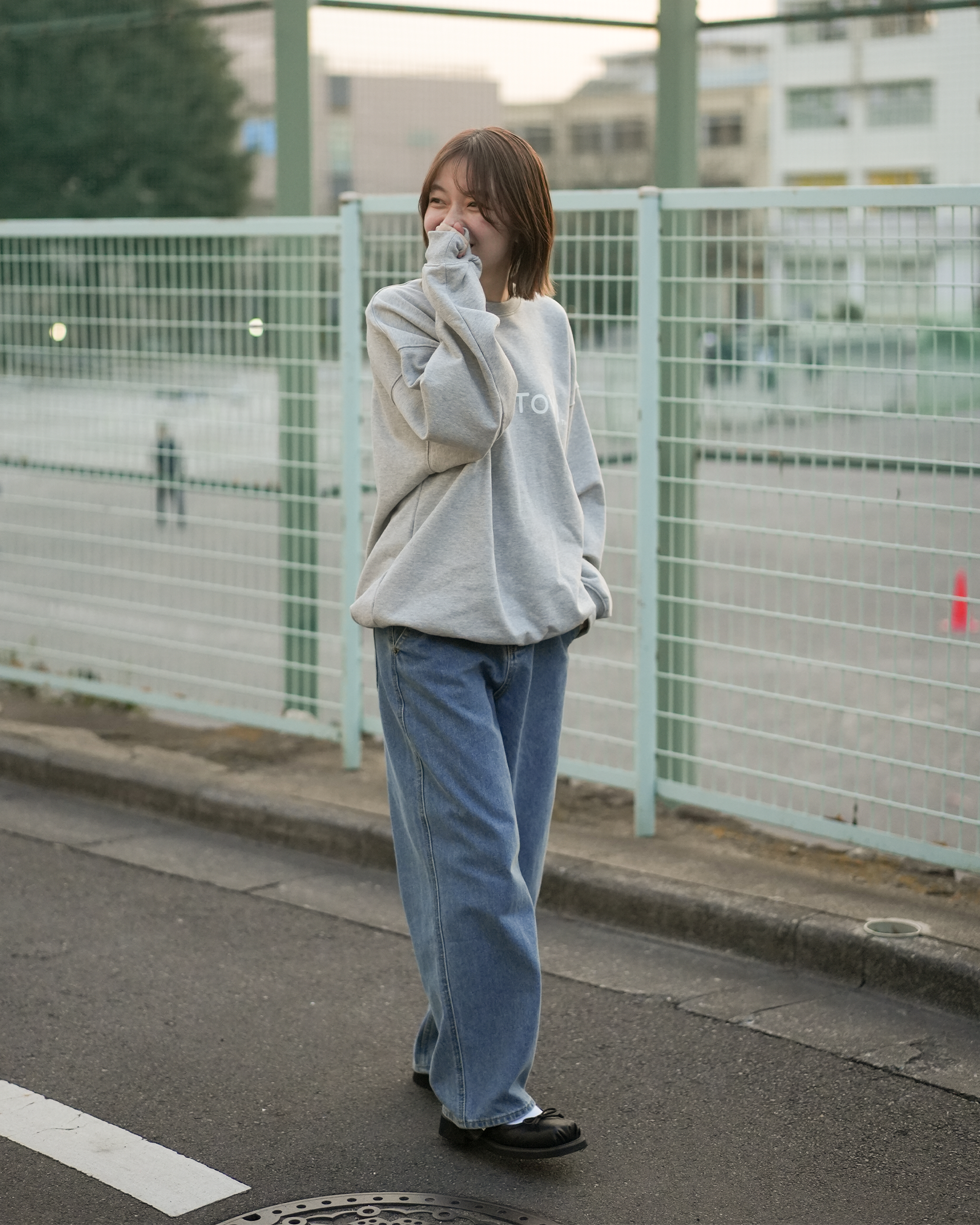 ロゴスウェットシャツ B5034