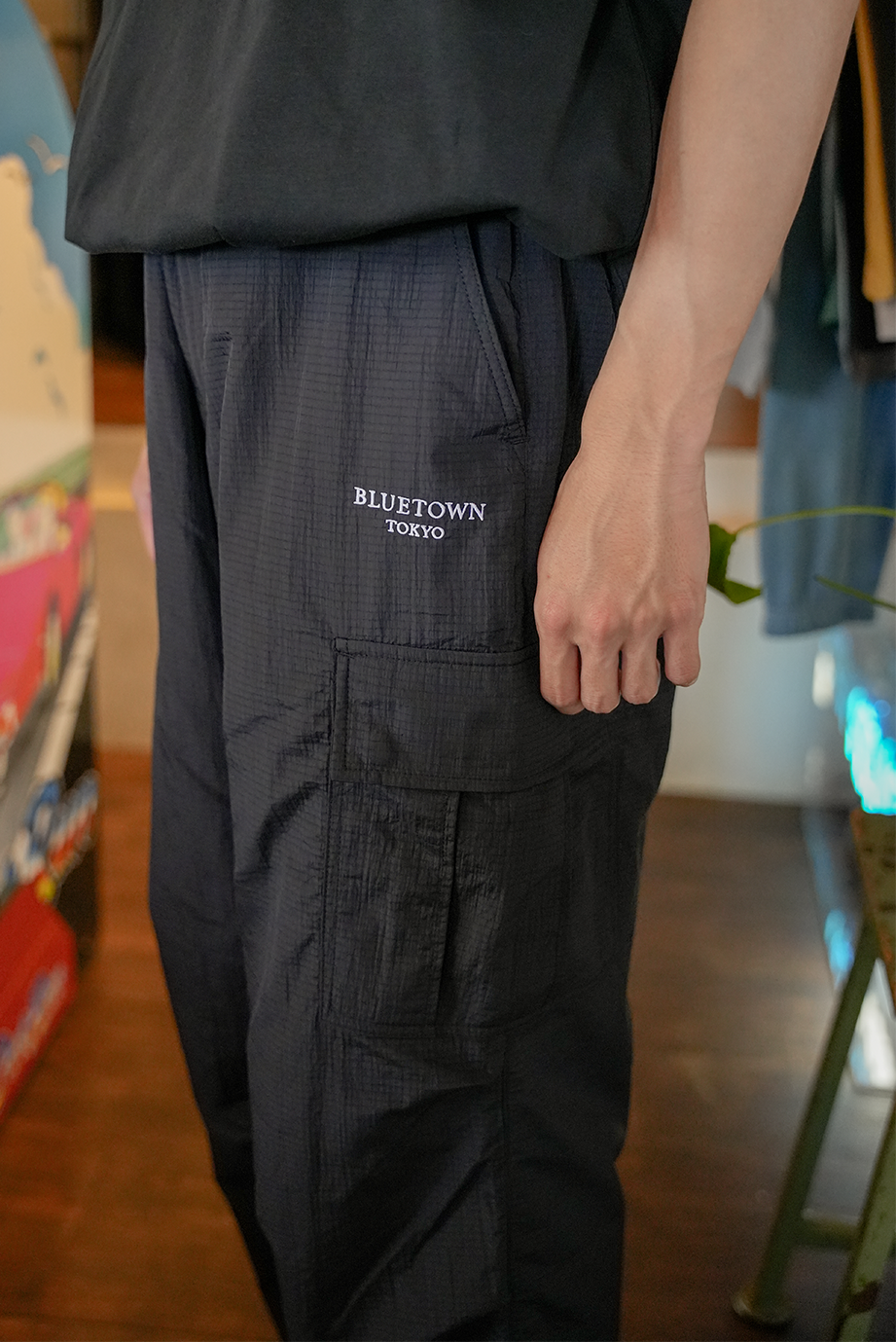 Pocket Contour Pants B4003
