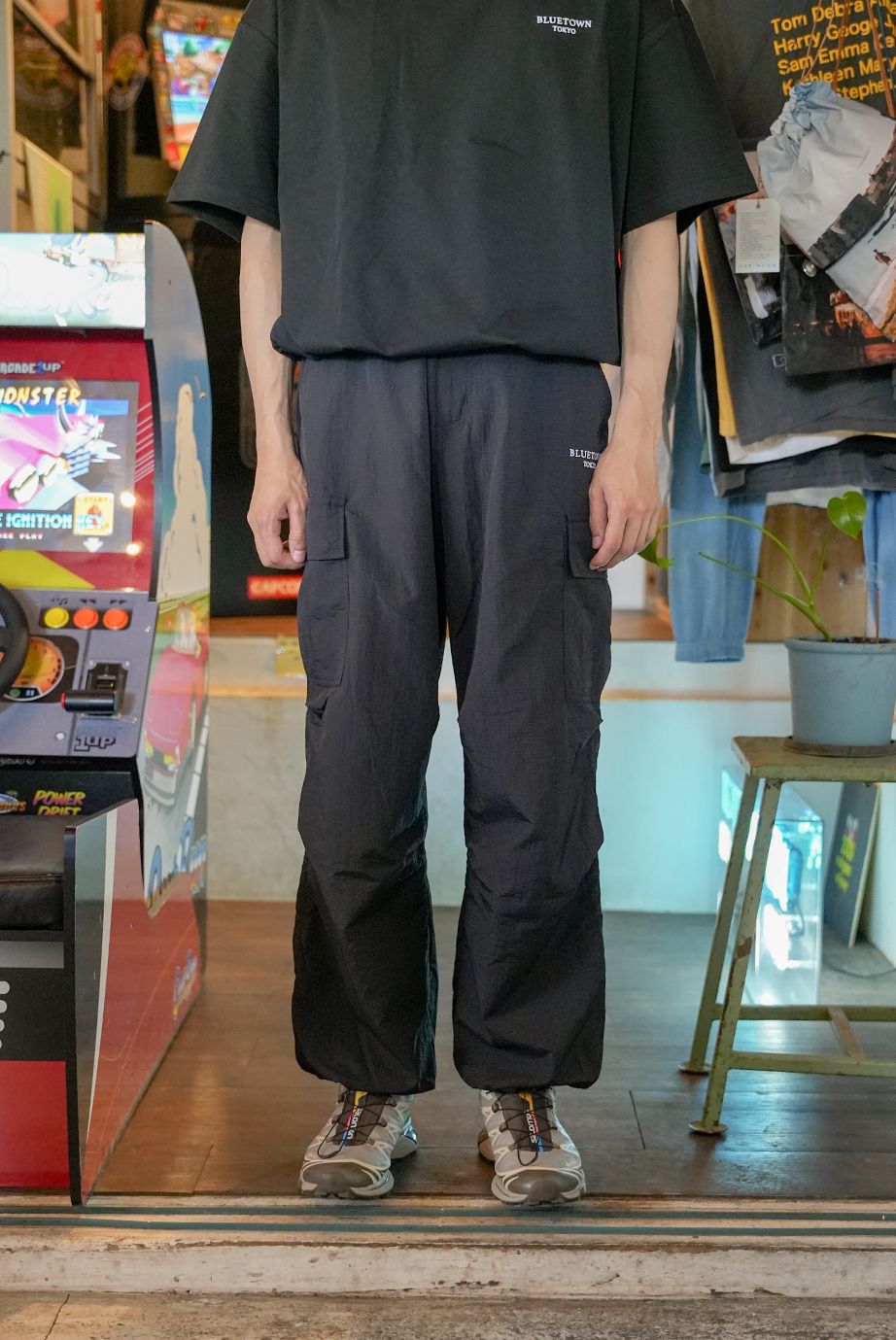 Pocket Contour Pants B4003