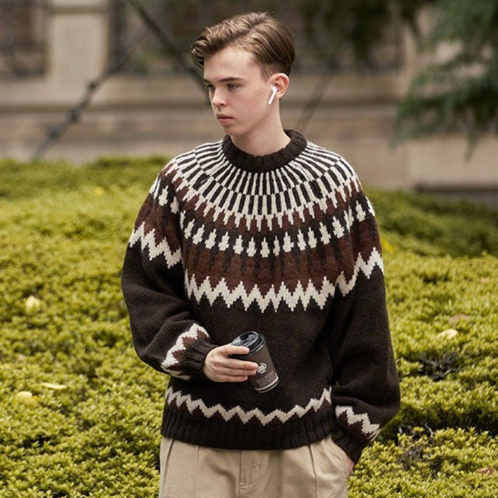 EviStub Loose Alpaca Warm Sweater アルパカセーター エヴィスタブ