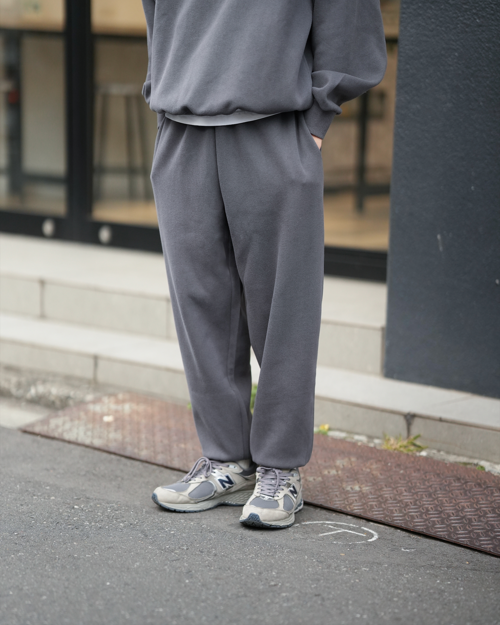 ニットライクスウェットパンツ B3402
