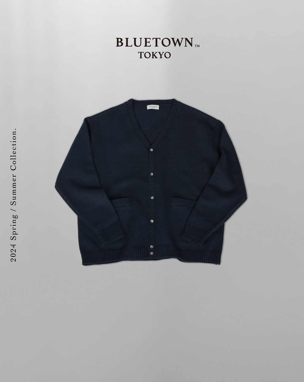 【1周内发货】BLUETOWN RELAX开衫 B4009
