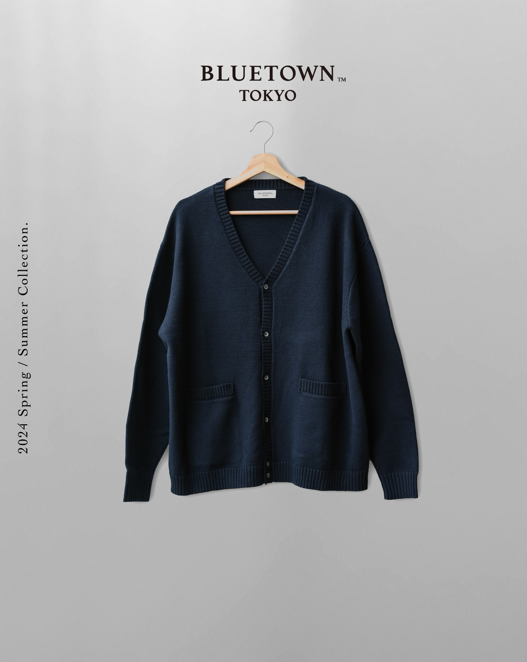 【1周内发货】BLUETOWN RELAX开衫 B4009