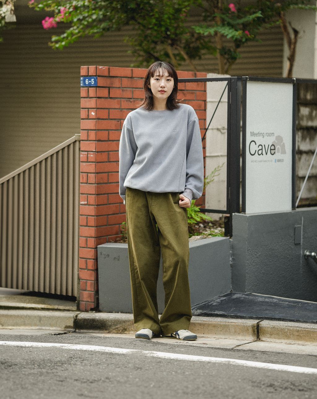 165cn Sサイズ着用