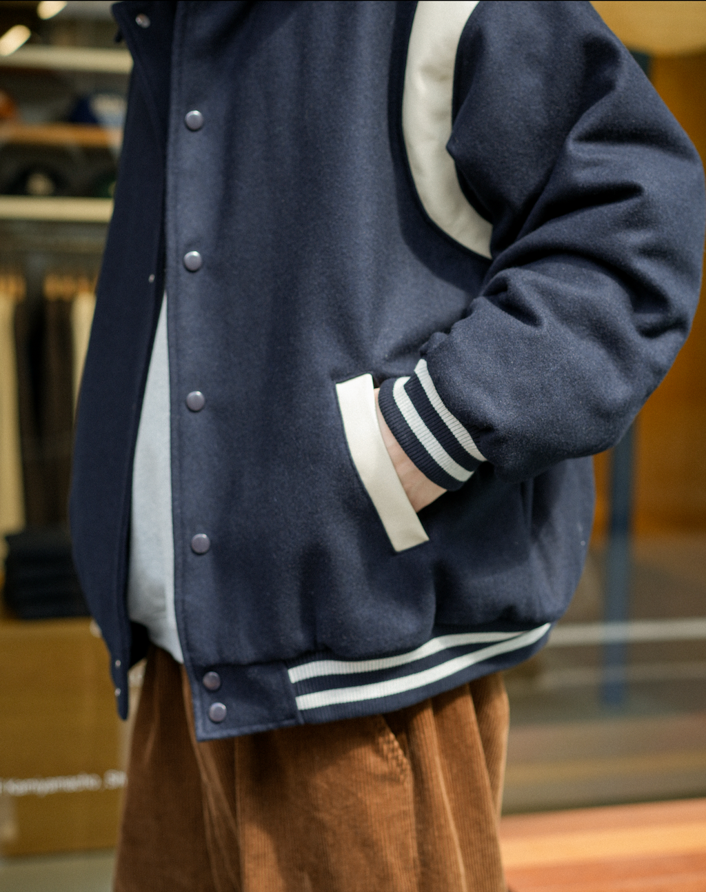180cm XLサイズ着用