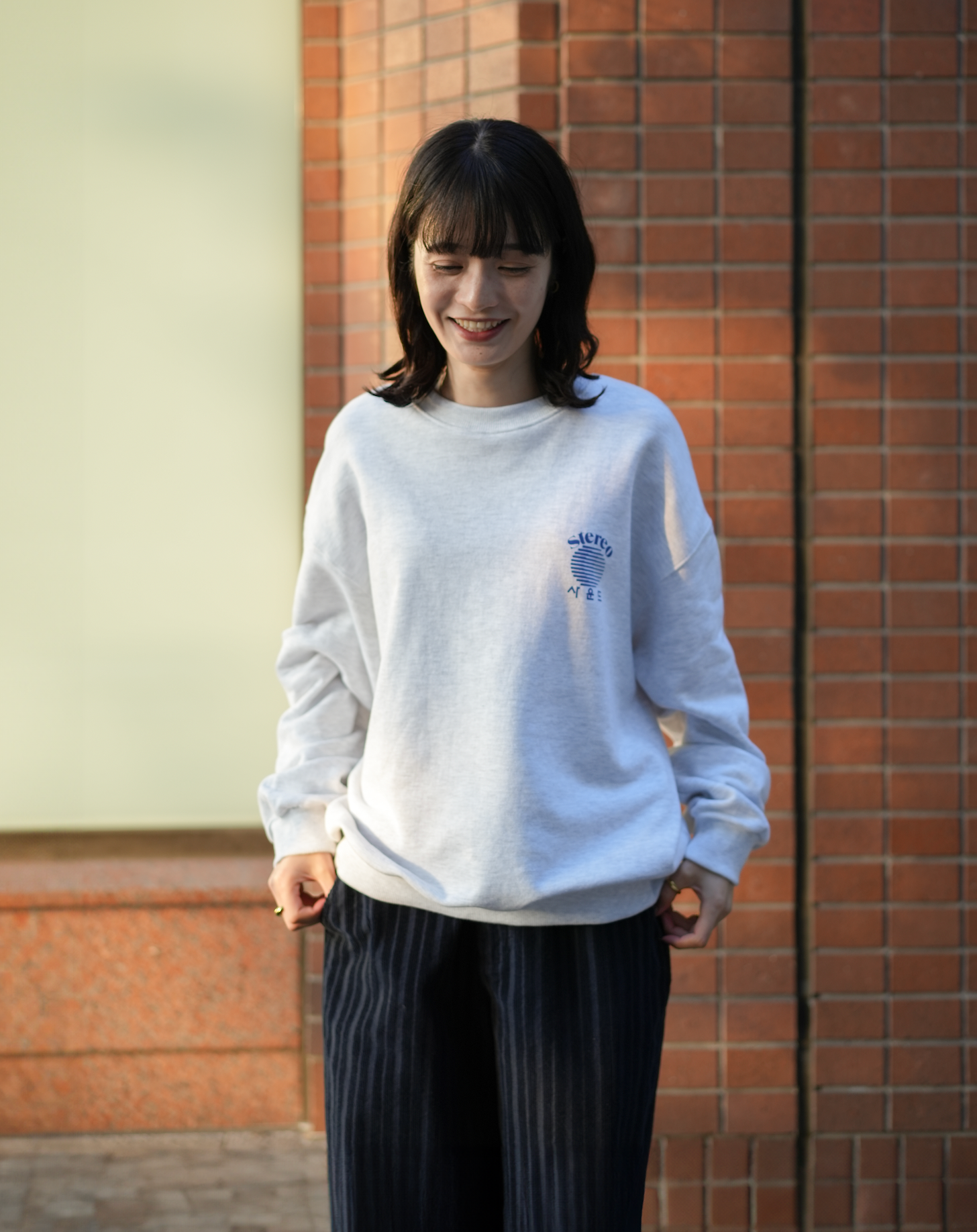 ロゴスウェットシャツ B4276