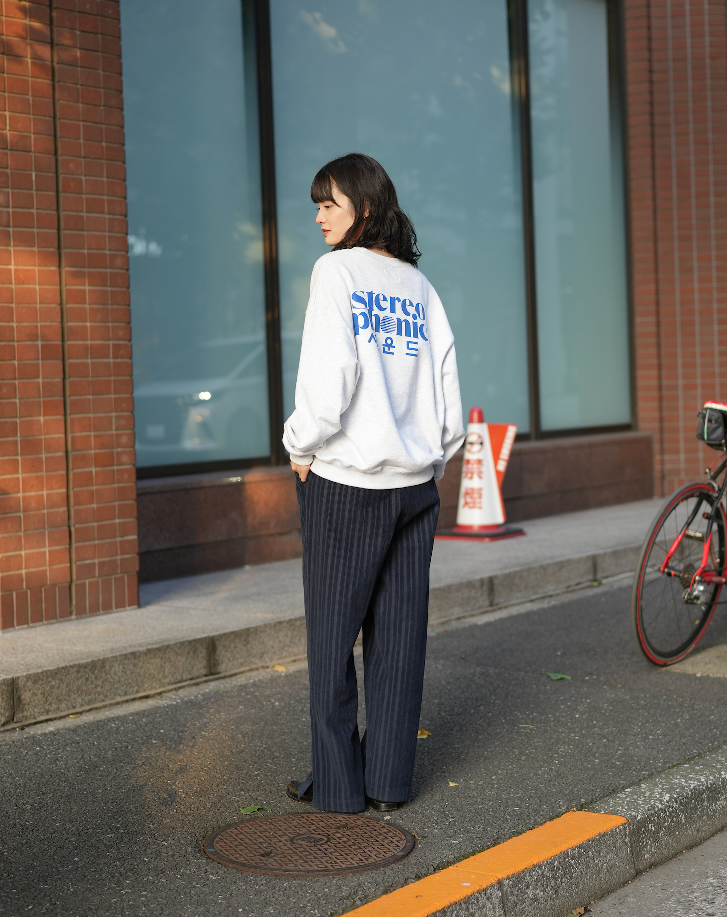 ロゴスウェットシャツ B4276