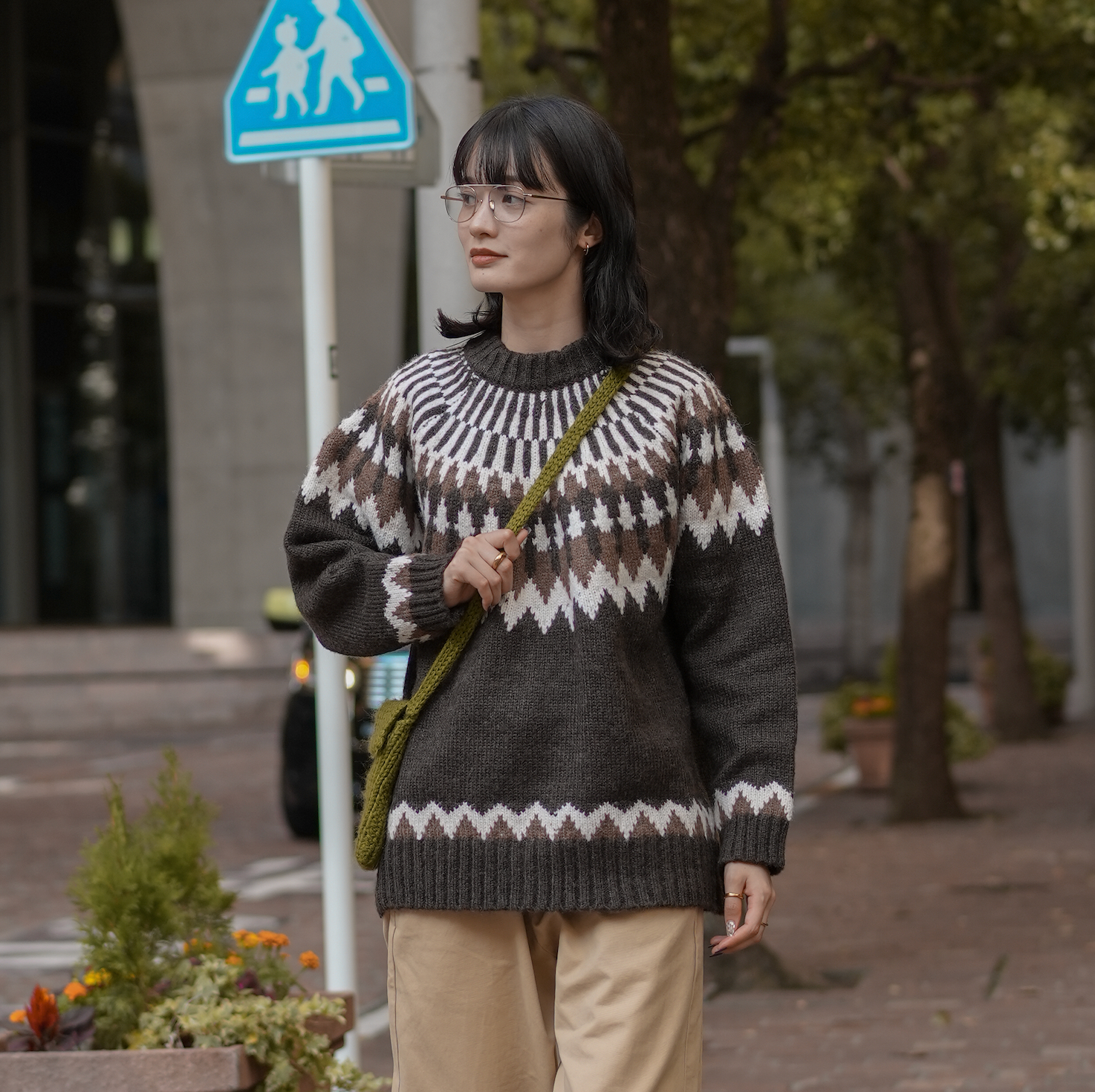 Loose Warm Sweater B0210