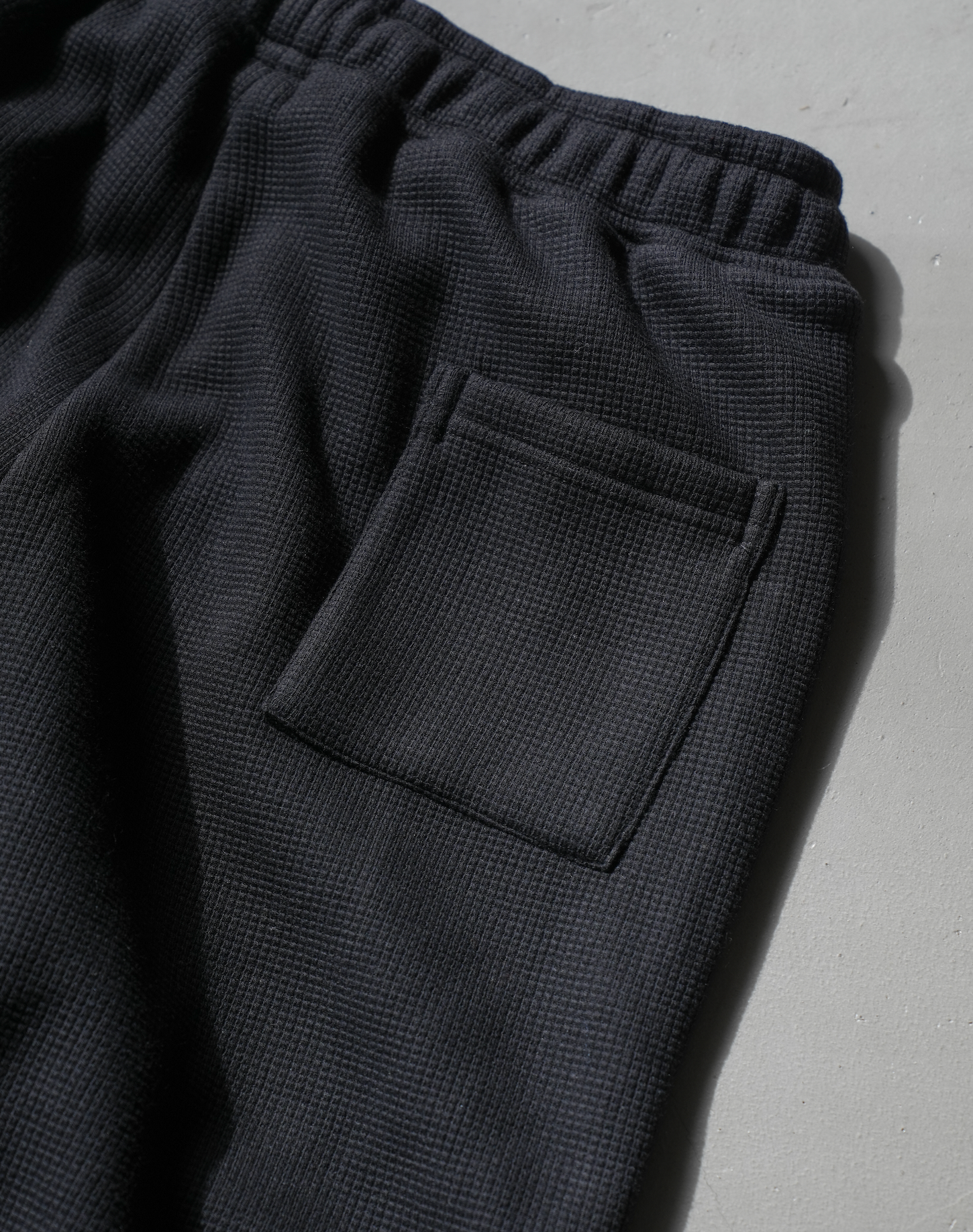 フリースワッフルパンツ B5032