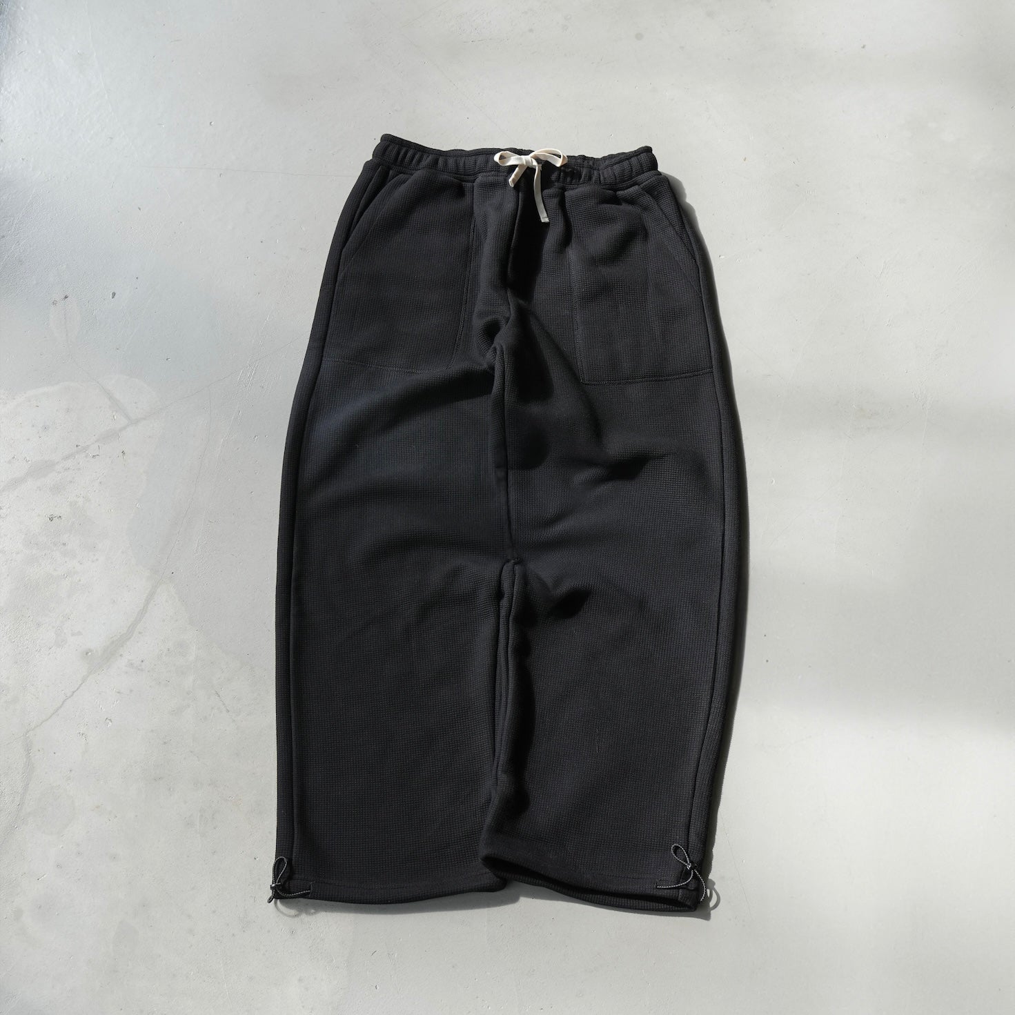 フリースワッフルパンツ B5032