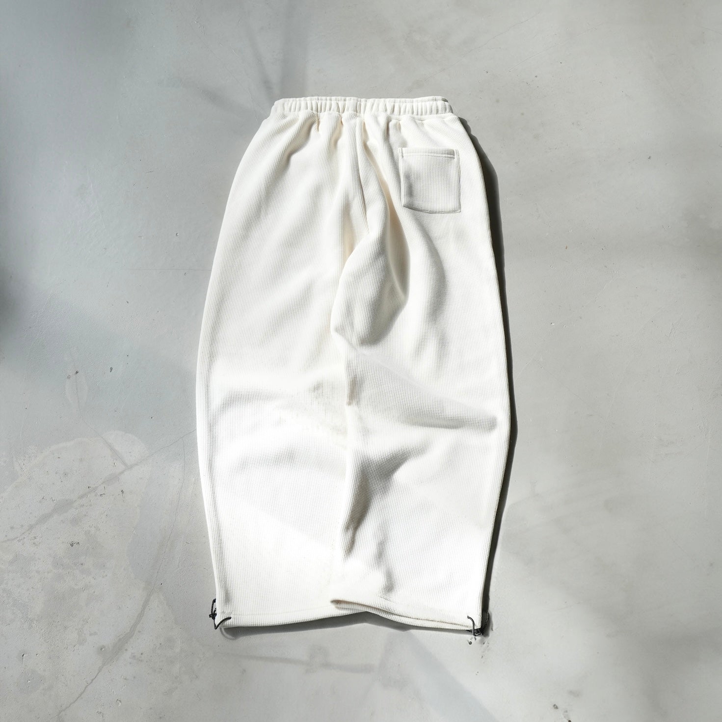 フリースワッフルパンツ B5032
