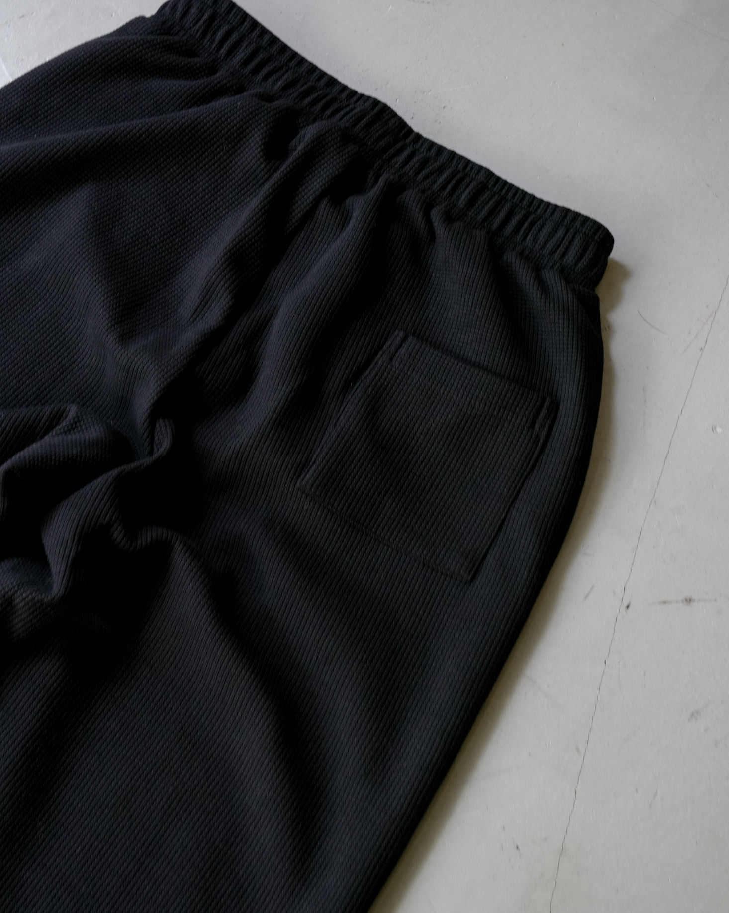 ストレートワッフルパンツ B5066