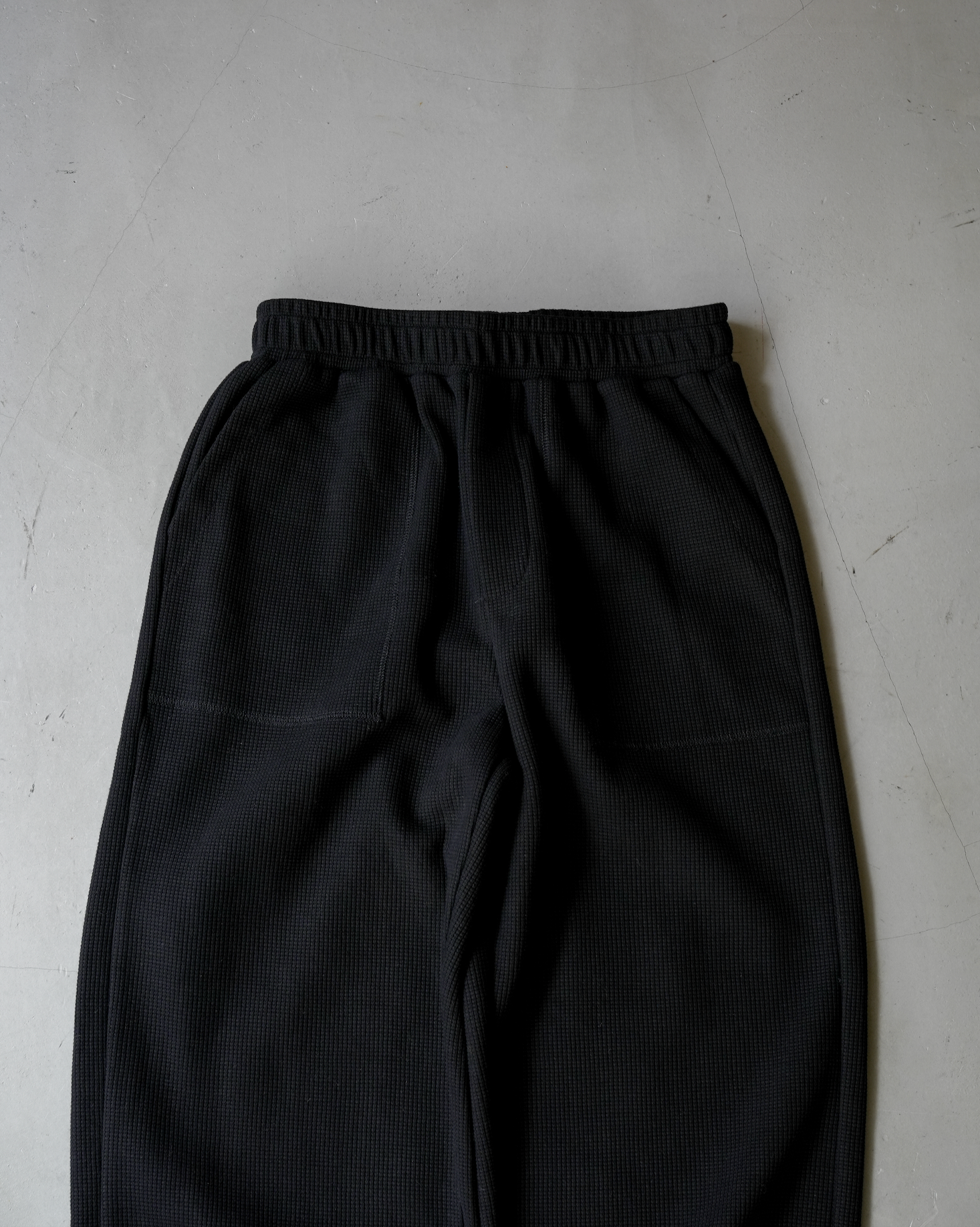 ストレートワッフルパンツ B5066