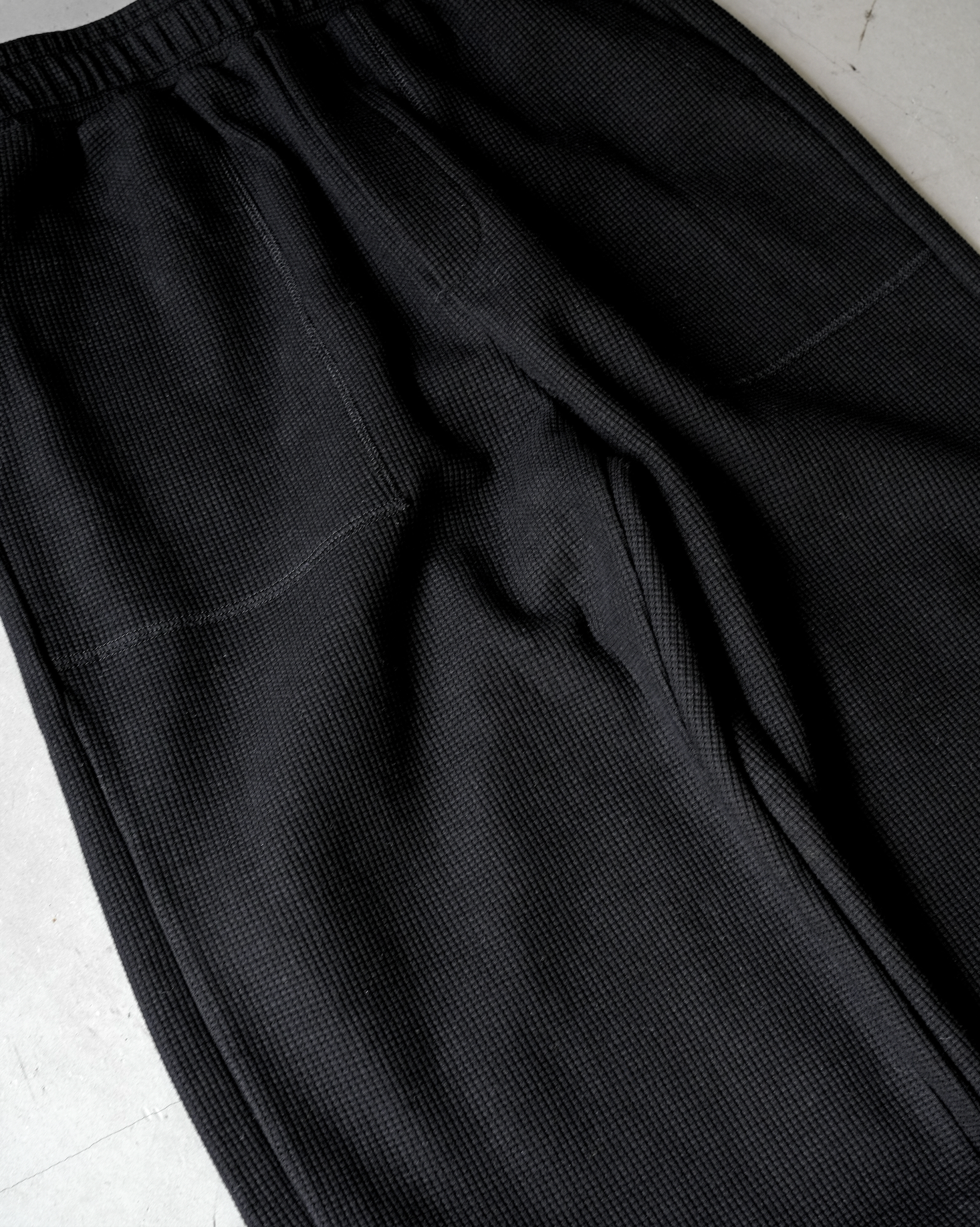 ストレートワッフルパンツ B5066