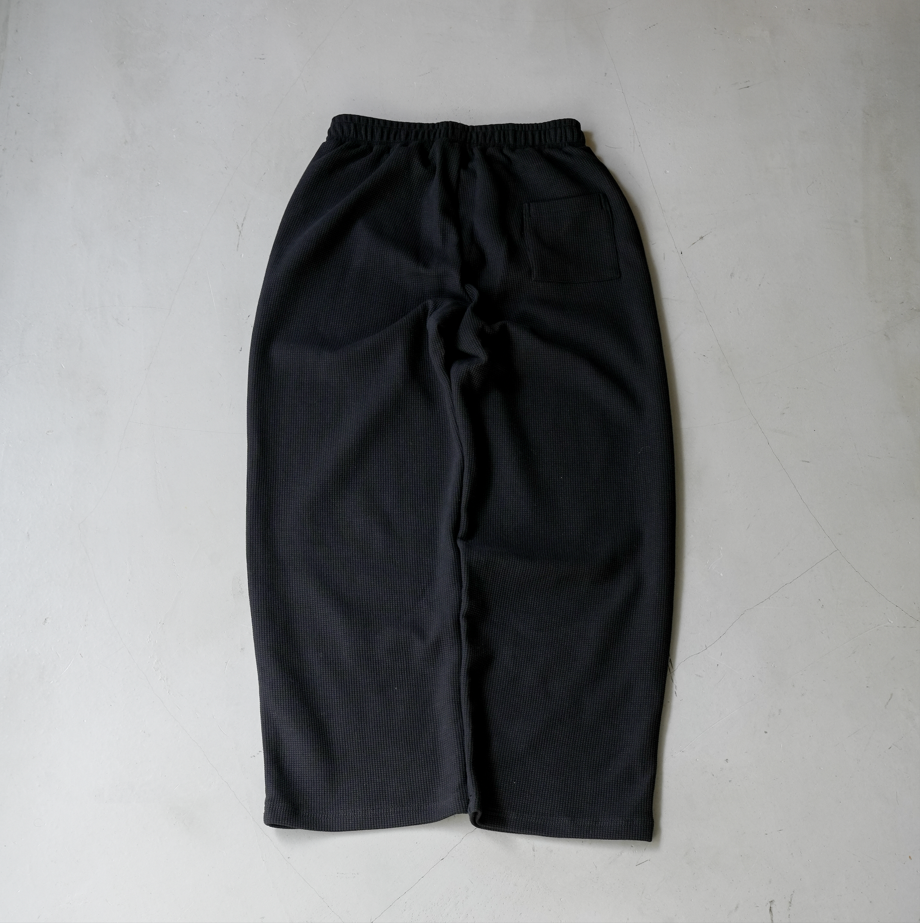 ストレートワッフルパンツ B5066