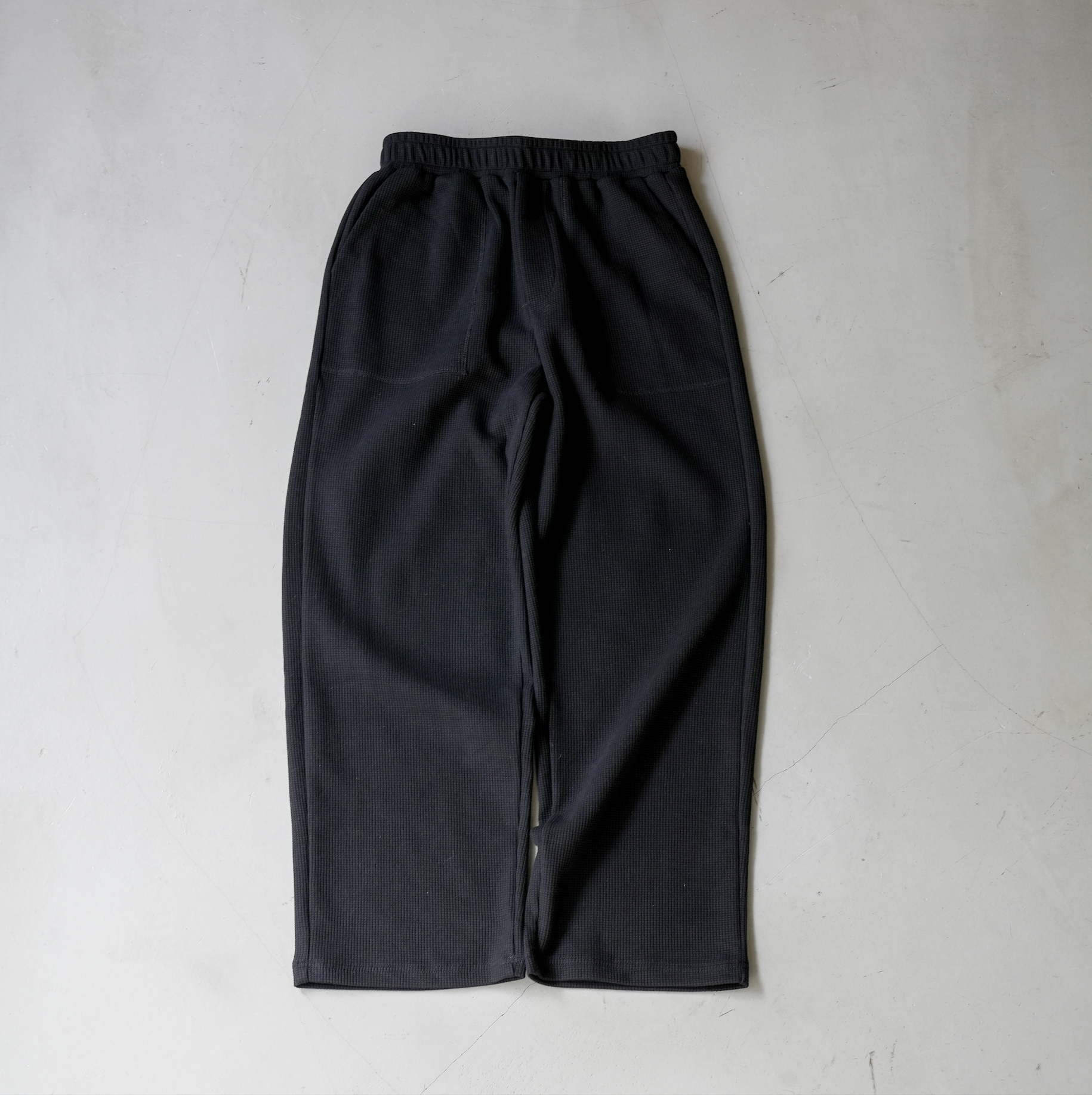 ストレートワッフルパンツ B5066