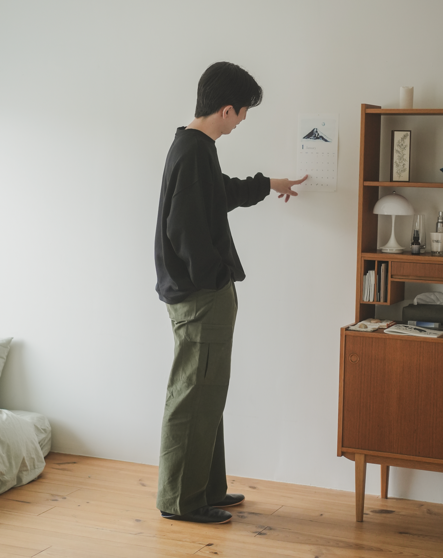 175cm Lサイズ着用