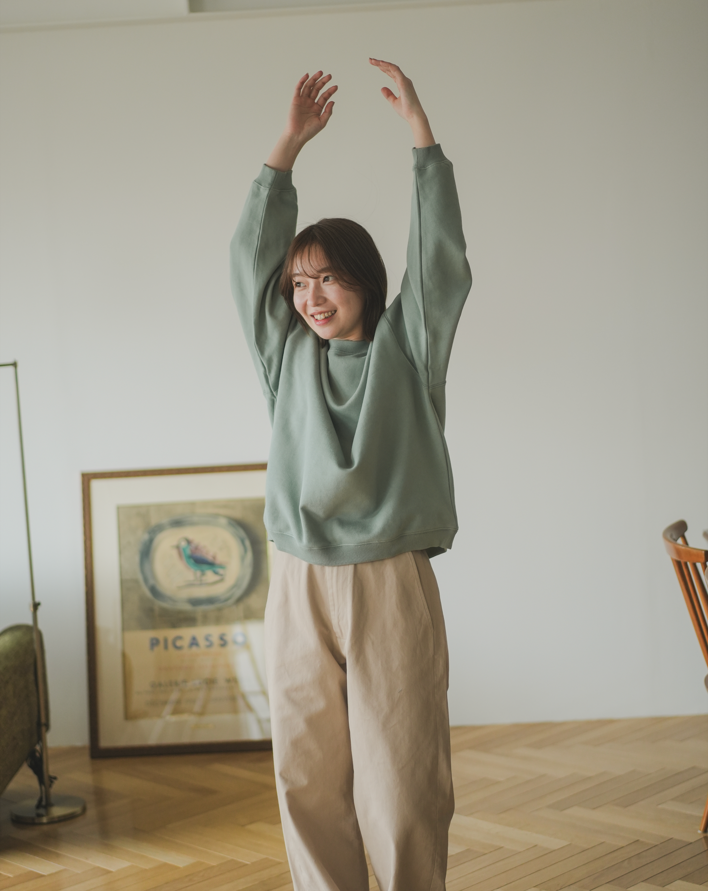 156cm Sサイズ着用