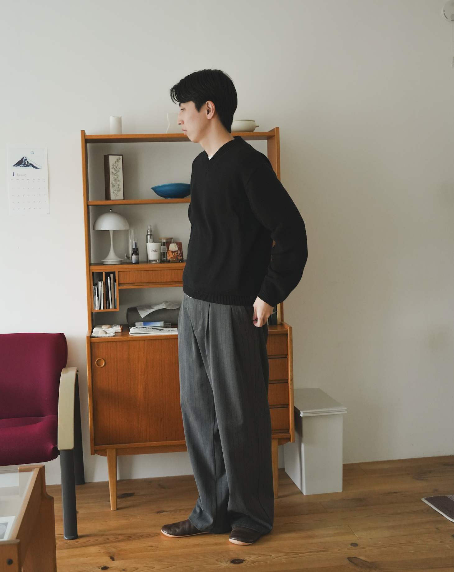 175cm Lサイズ着用