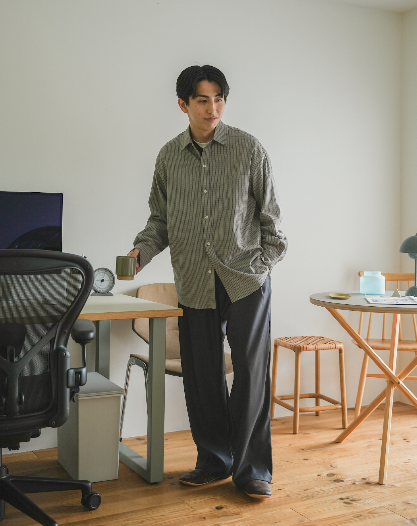 175cm Lサイズ着用