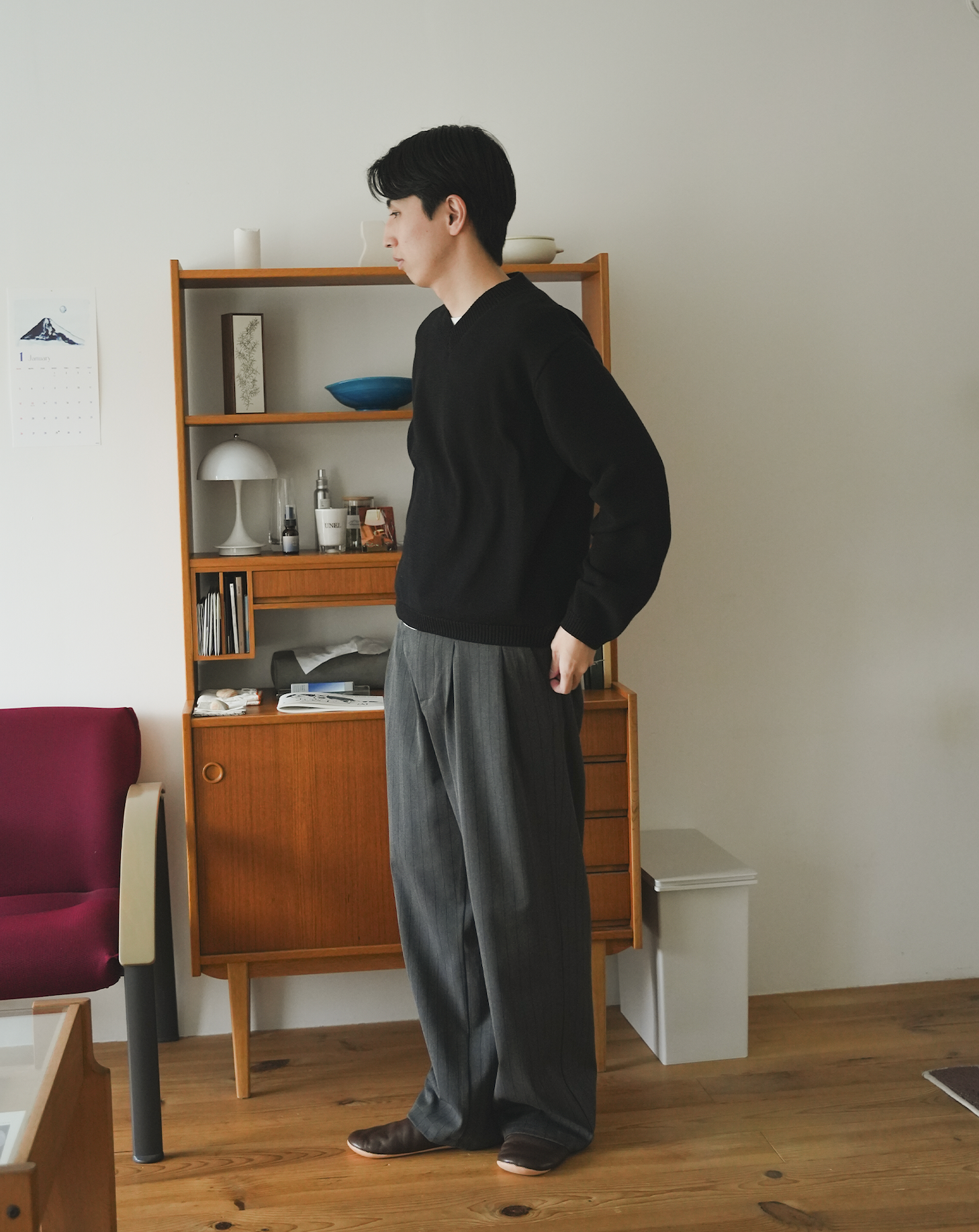 175cm Lサイズ着用