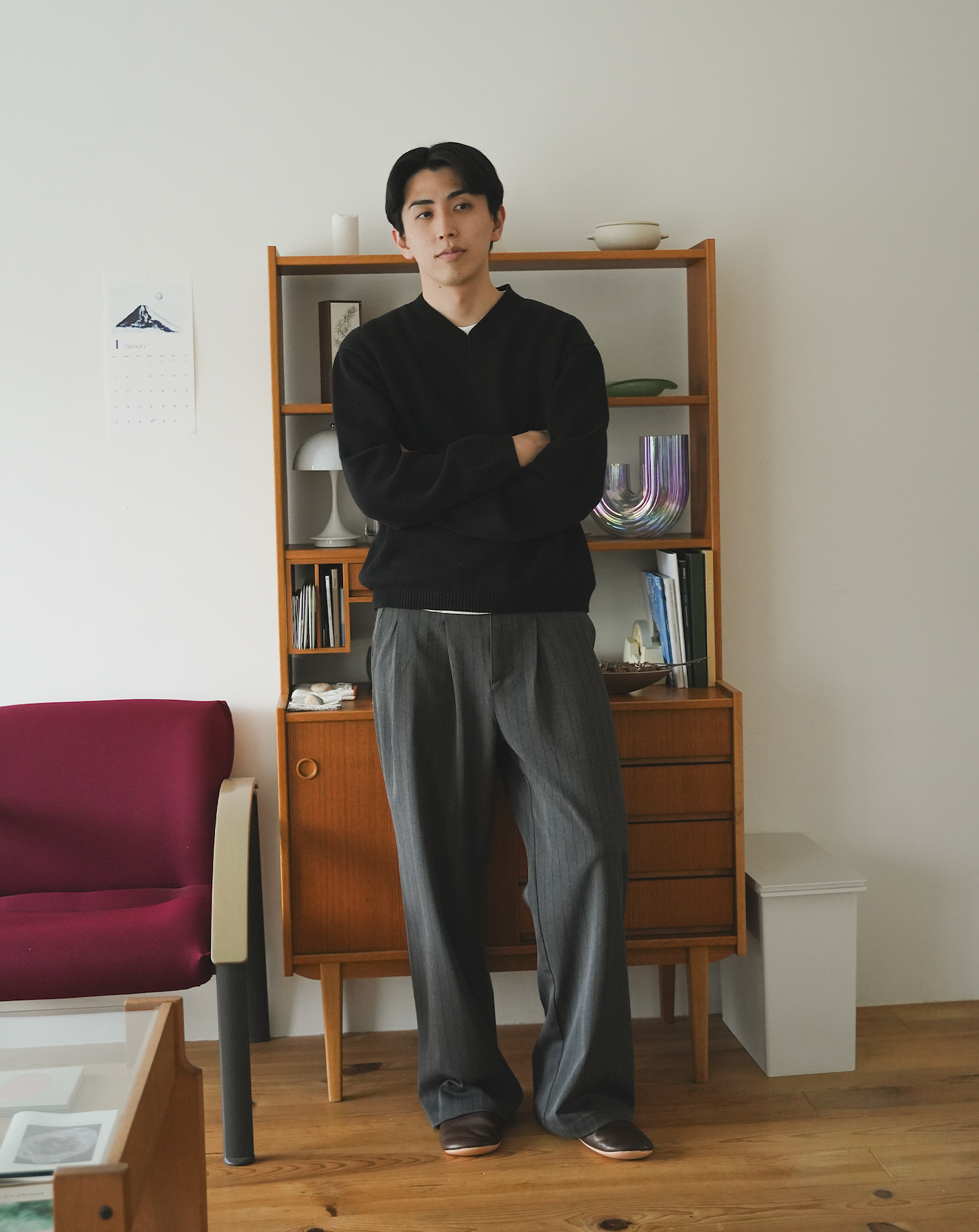 175cm Lサイズ着用