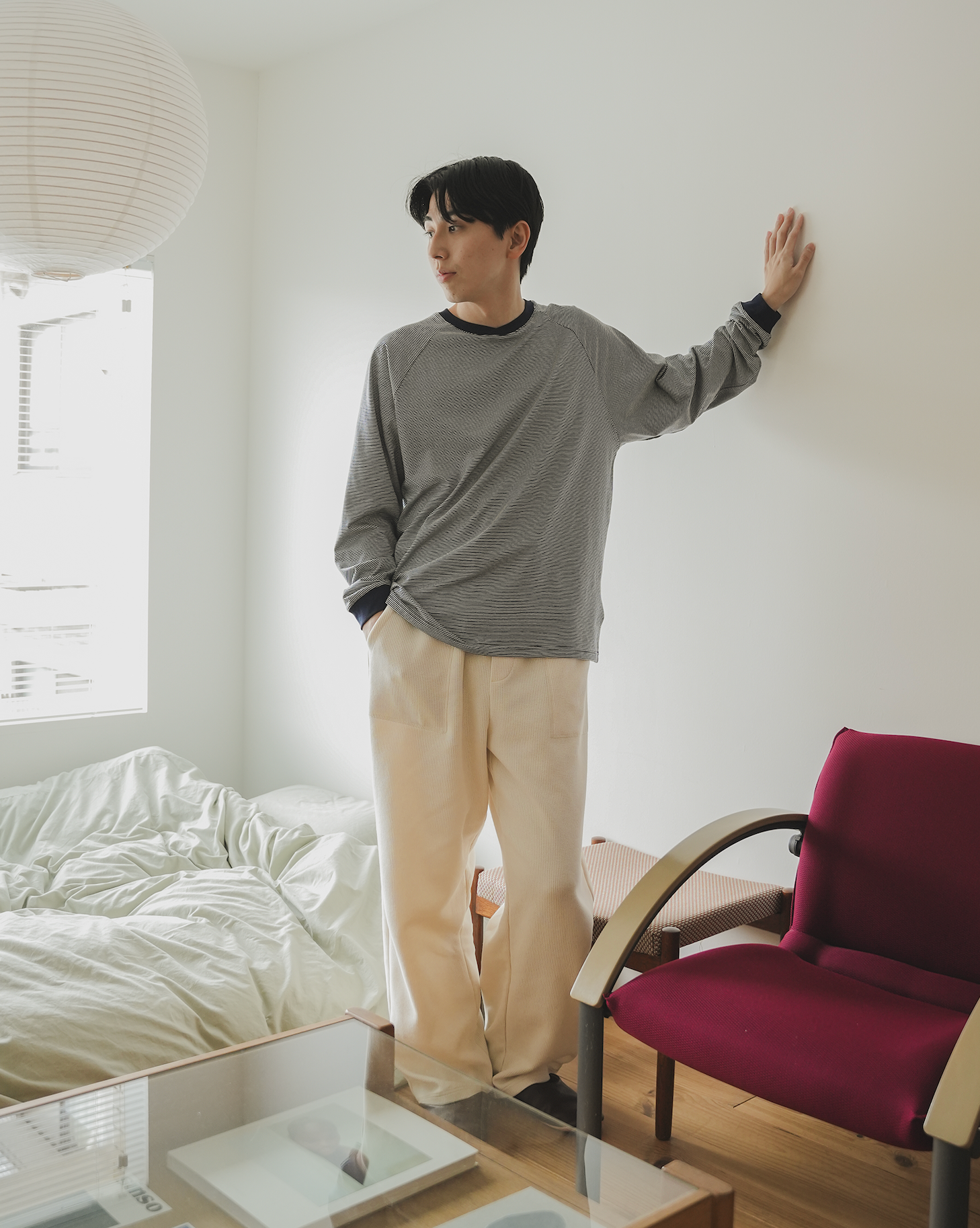 175cm Lサイズ着用