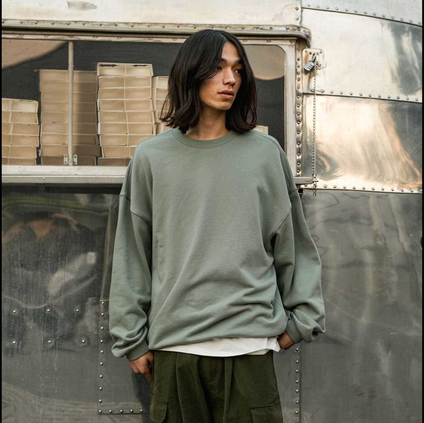 180cm Lサイズ着用