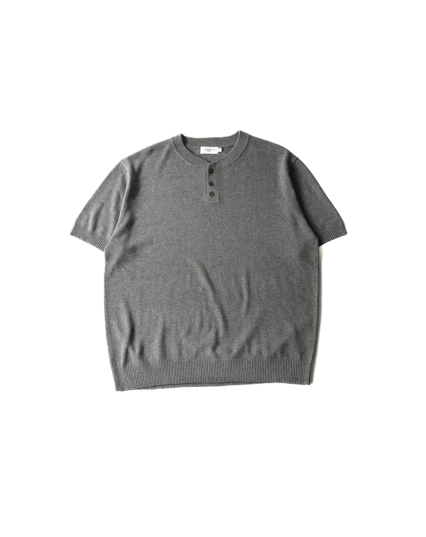 ヘンリーネックニットT B5076