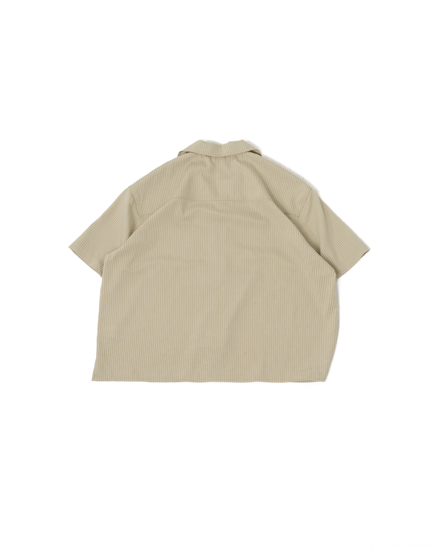 オープンカラーシアサッカーシャツ B5092