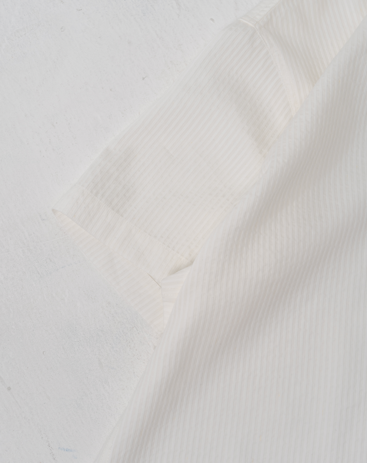 オープンカラーシアサッカーシャツ B5092