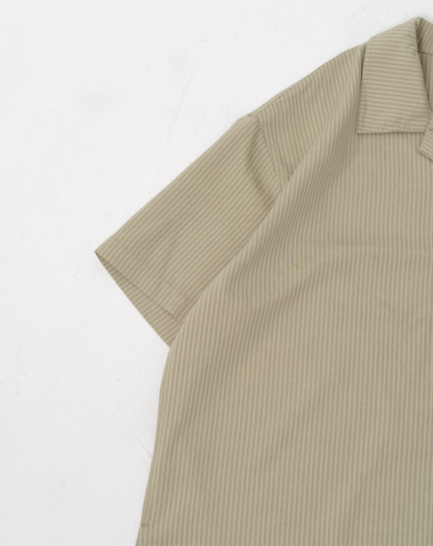 オープンカラーシアサッカーシャツ B5092