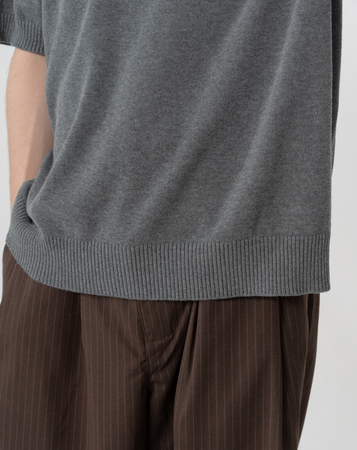ライトニットクルーT B5075