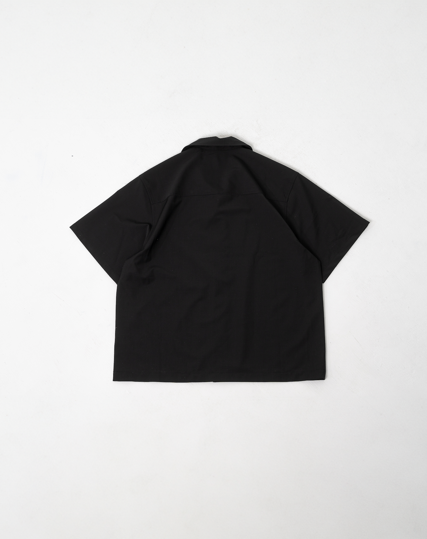 50ウール・オープンカラーシャツ B5089