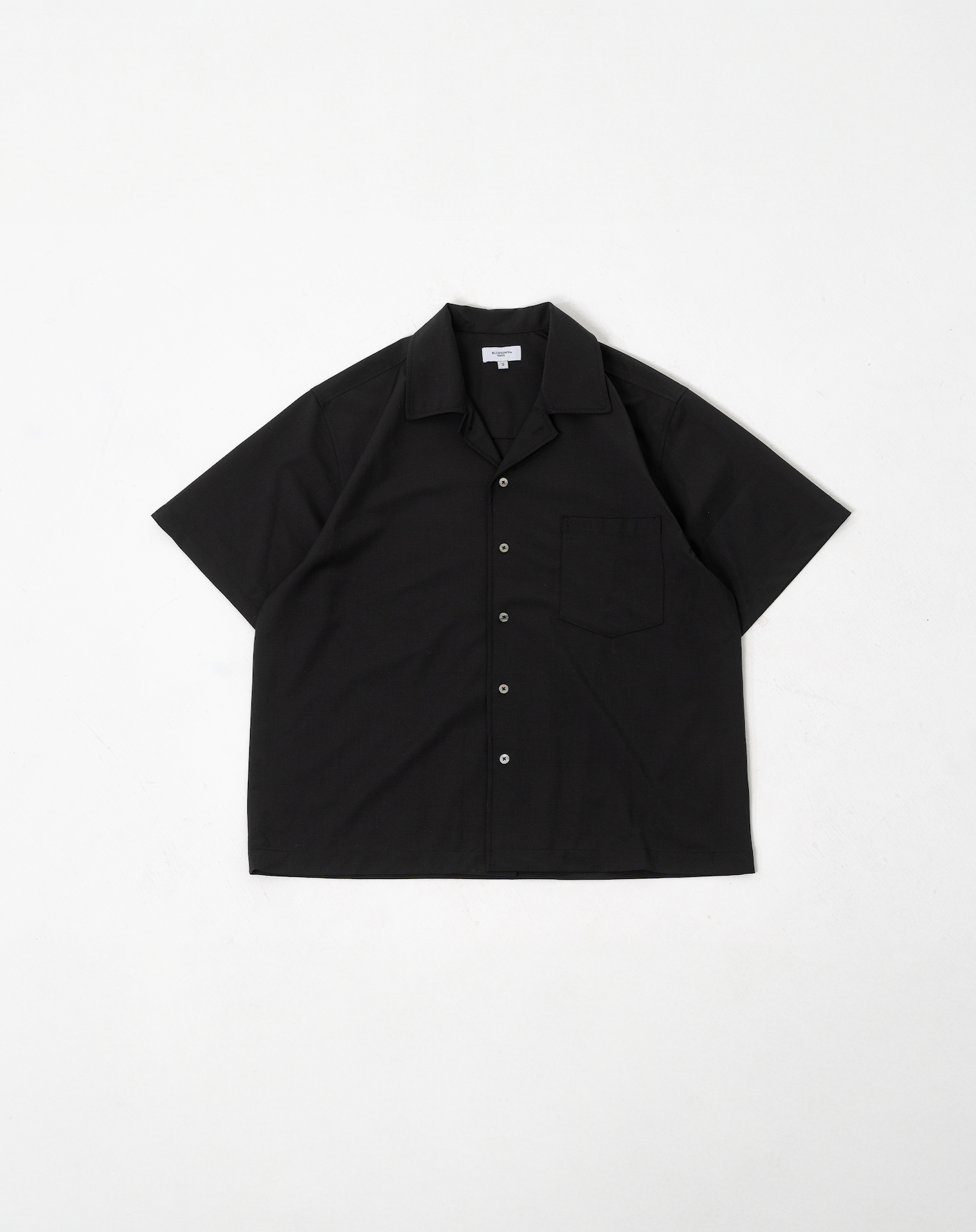 50ウール・オープンカラーシャツ B5089