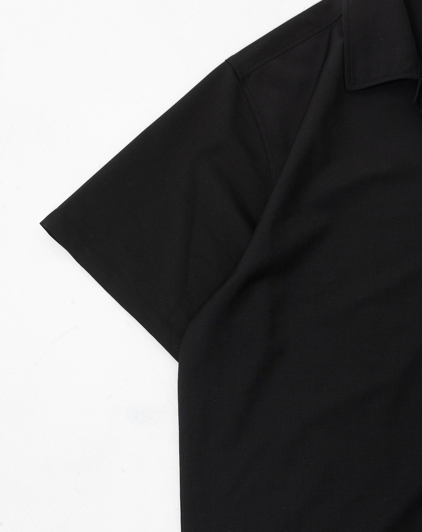 50ウール・オープンカラーシャツ B5089