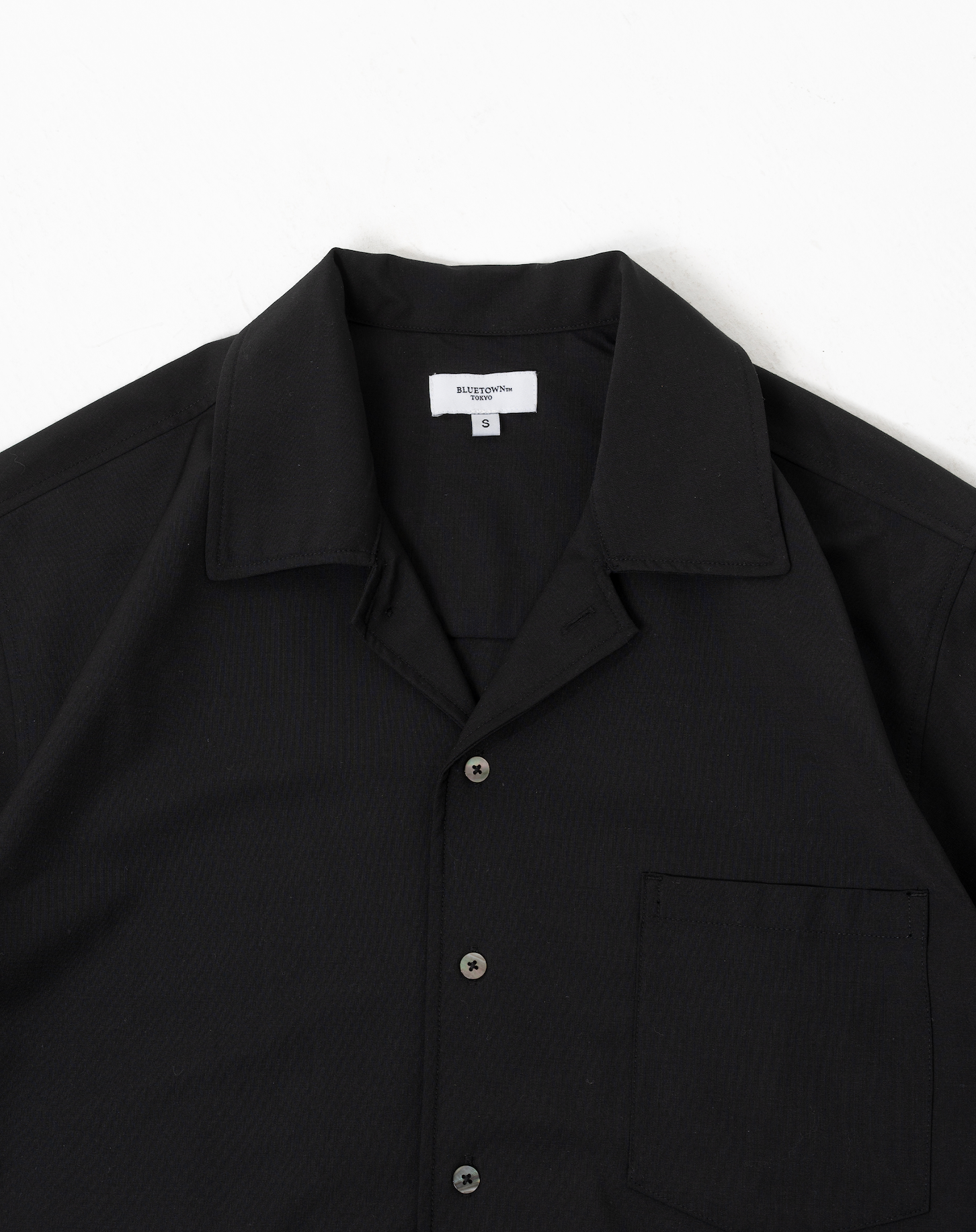 50ウール・オープンカラーシャツ B5089