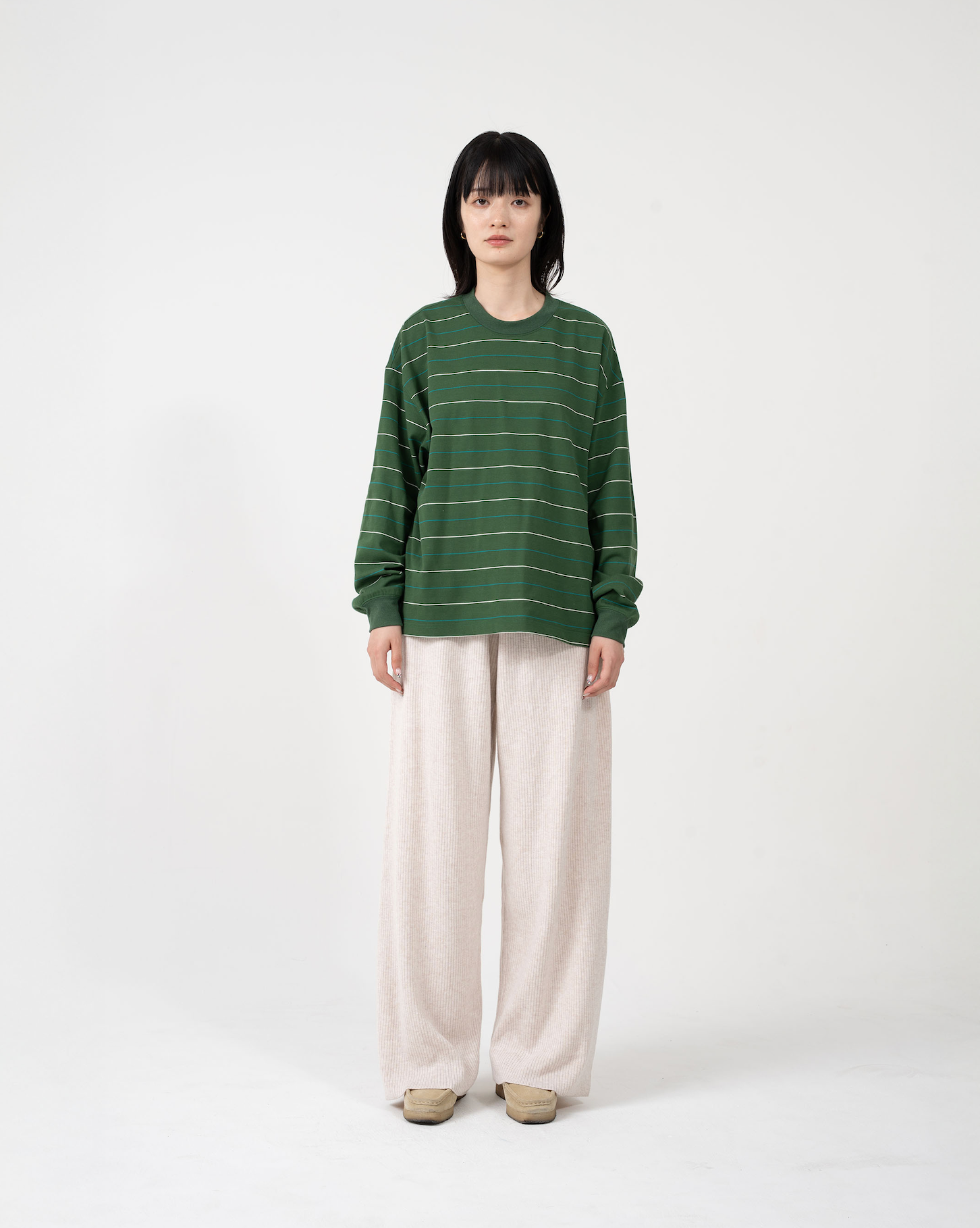 ストレートニットパンツ B5109