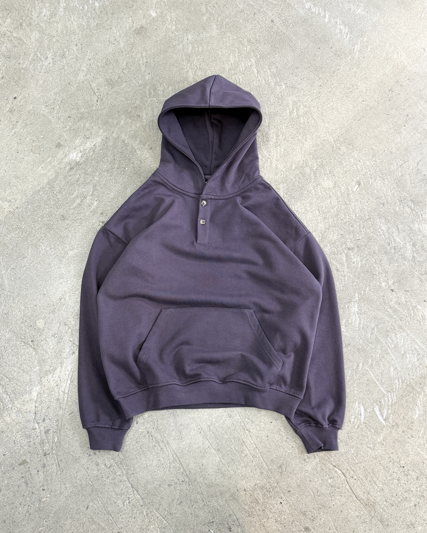 ハーフスナップパーカ B5187