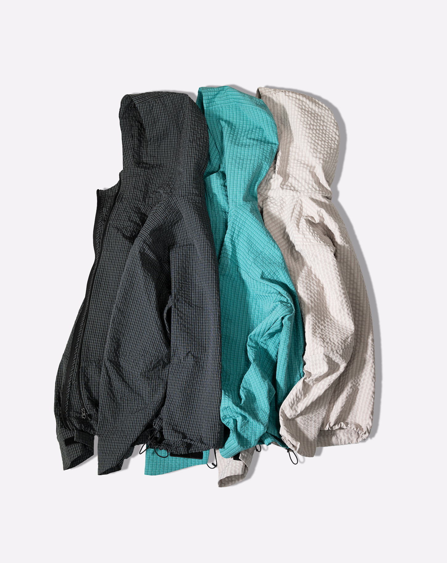 チェックマウンテンパーカ B5156