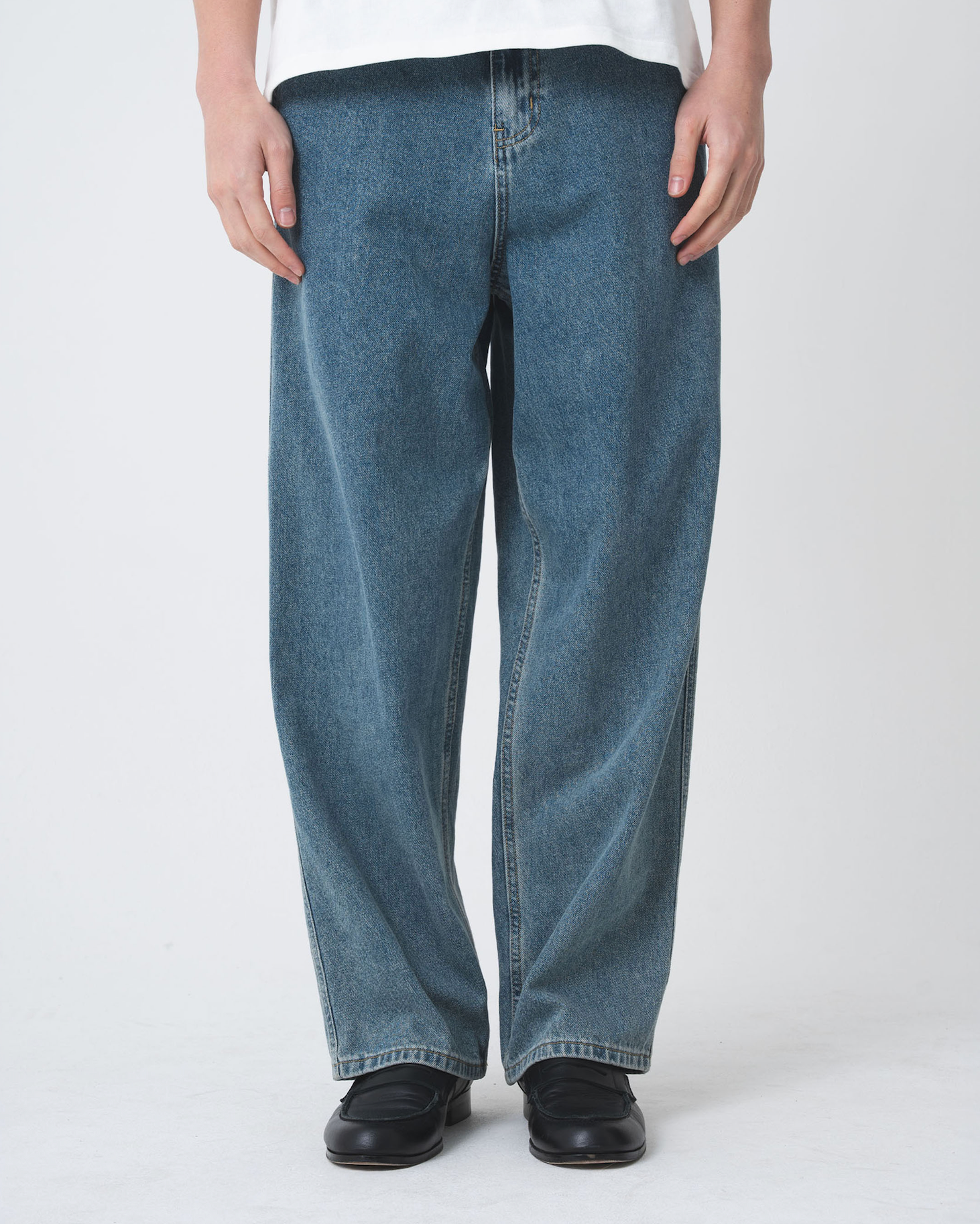 リラックスフィットストレートジーンズ B5020 シティガール シティ